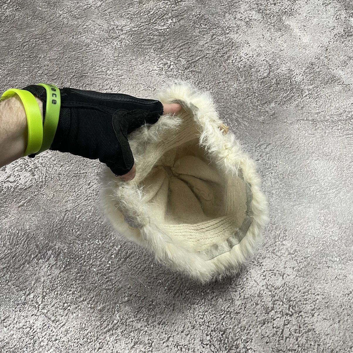 Vintage Vintage 90s Mohair Faux Fur Ushanka Beanie Alt Goth Boxy OS Size ONE SIZE - 4 Thumbnail