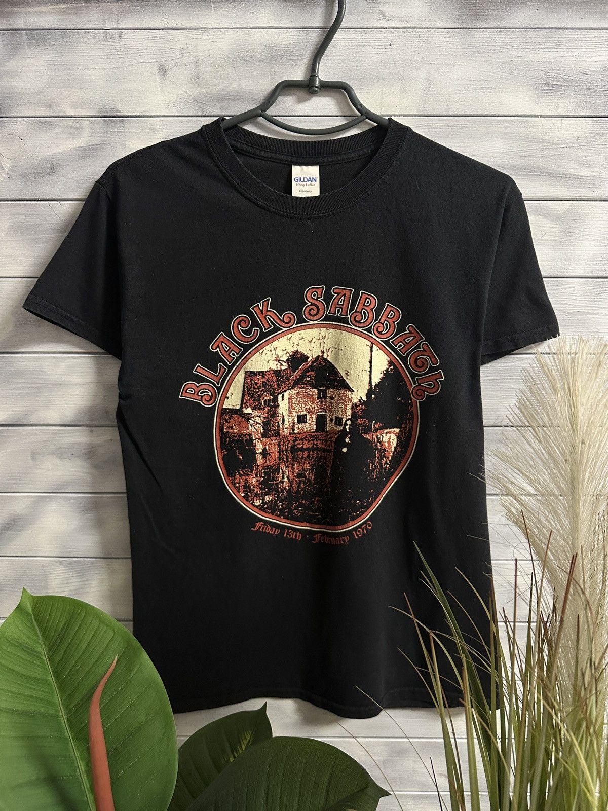 Band Tees Rare T-Shirt Black Sabbath Friday 13th February 1970 Vintage Size US S / EU 44-46 / 1 - 1 Thumbnail
