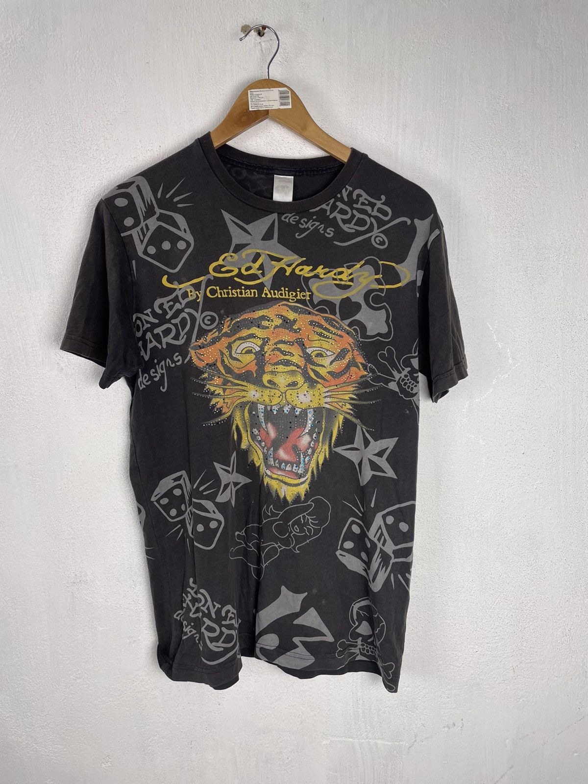 Ed Hardy Ed Hardy Y2K Dice and Girls t-shirt Size US M / EU 48-50 / 2 - 1 Thumbnail