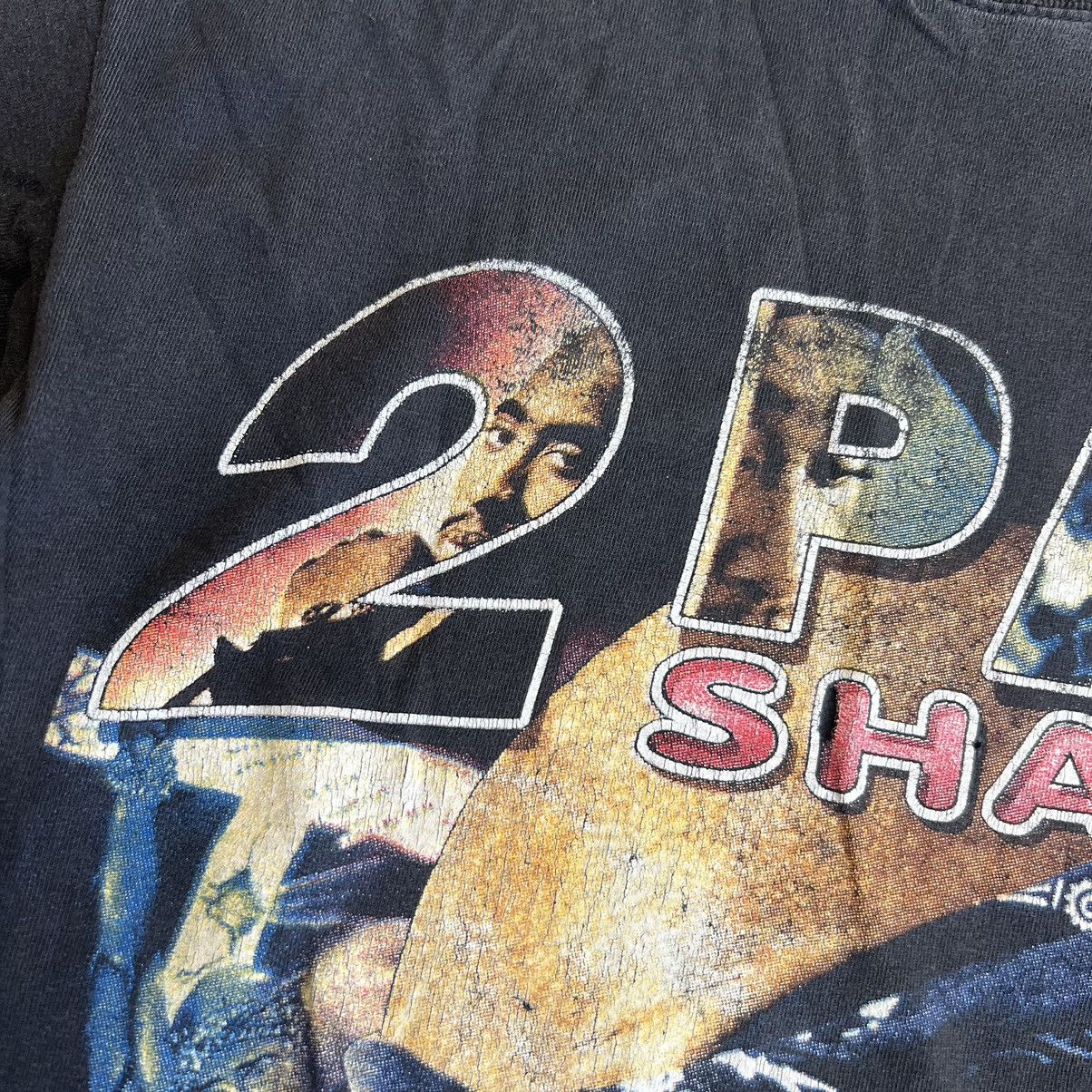 Rap Tees 90s Tupac Rap Tee faded thrashed Size US L / EU 52-54 / 3 - 9 Thumbnail