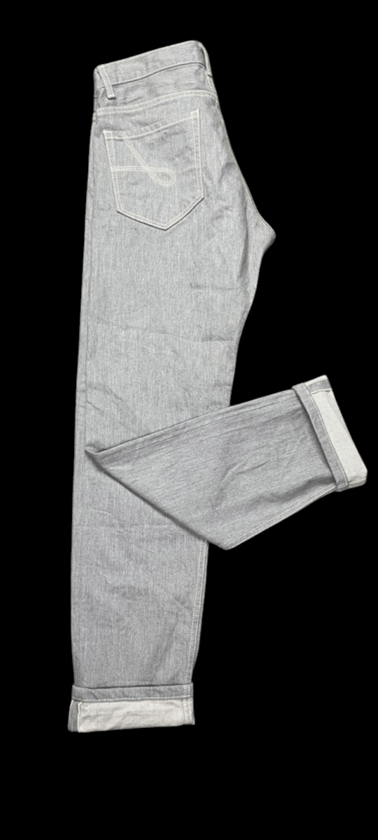 JOSEPH HOMME Joseph Homme Grey Denim Selvage Size US 31 - 3 Thumbnail