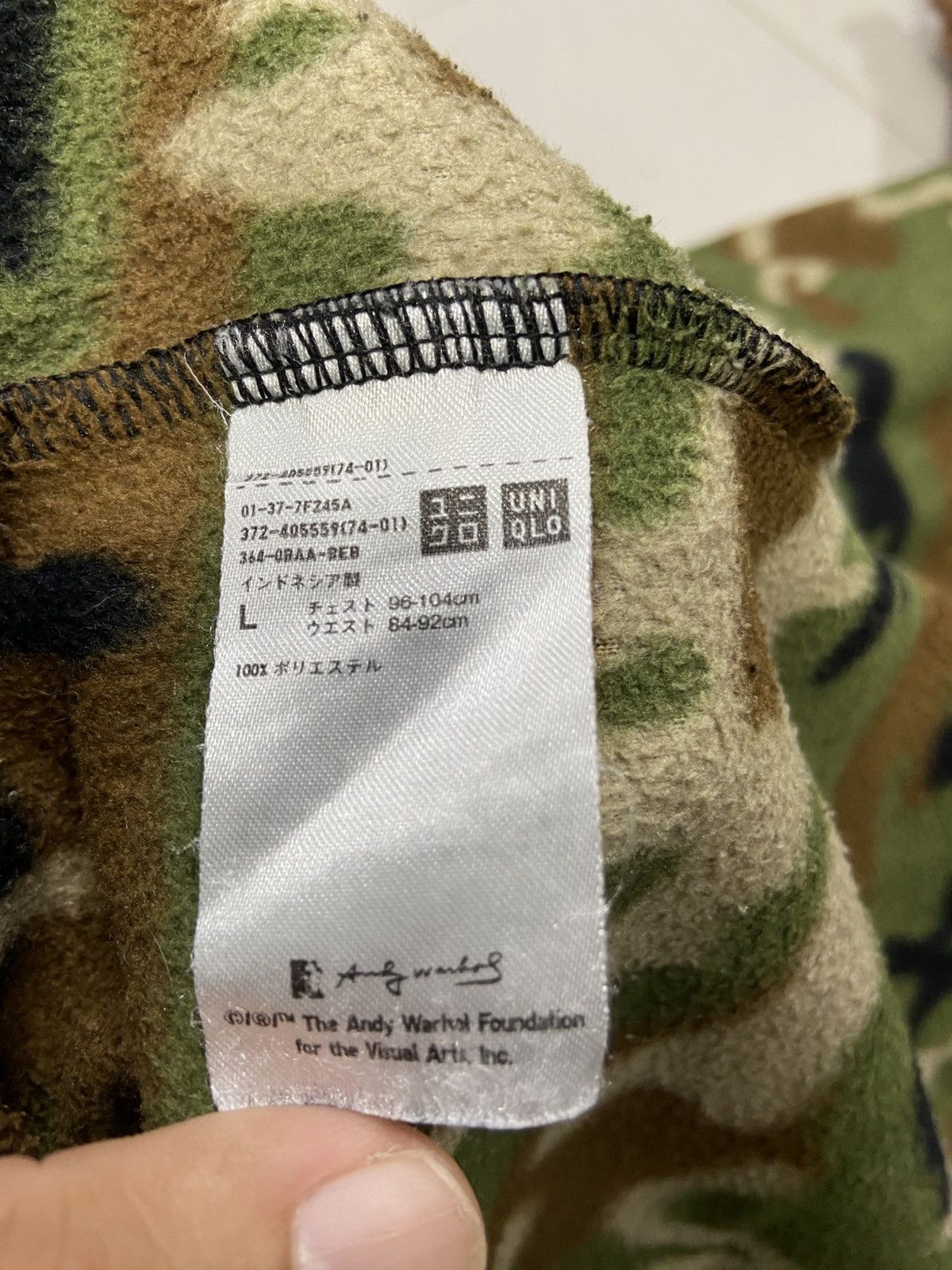Andy Warhol Andy warhol camo pullover fleece long sleeve Size US M / EU 48-50 / 2 - 4 Thumbnail