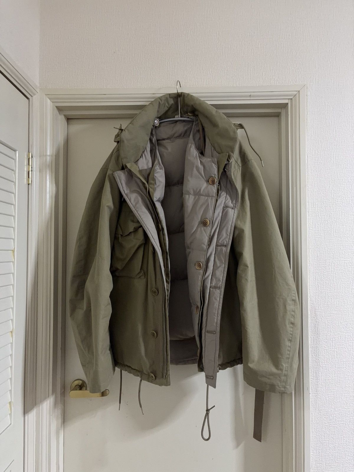 Helmut Lang HELMUT LANG AW99 Side Lace Bondage Flak Down Parka Size US S / EU 44-46 / 1 - 3 Thumbnail