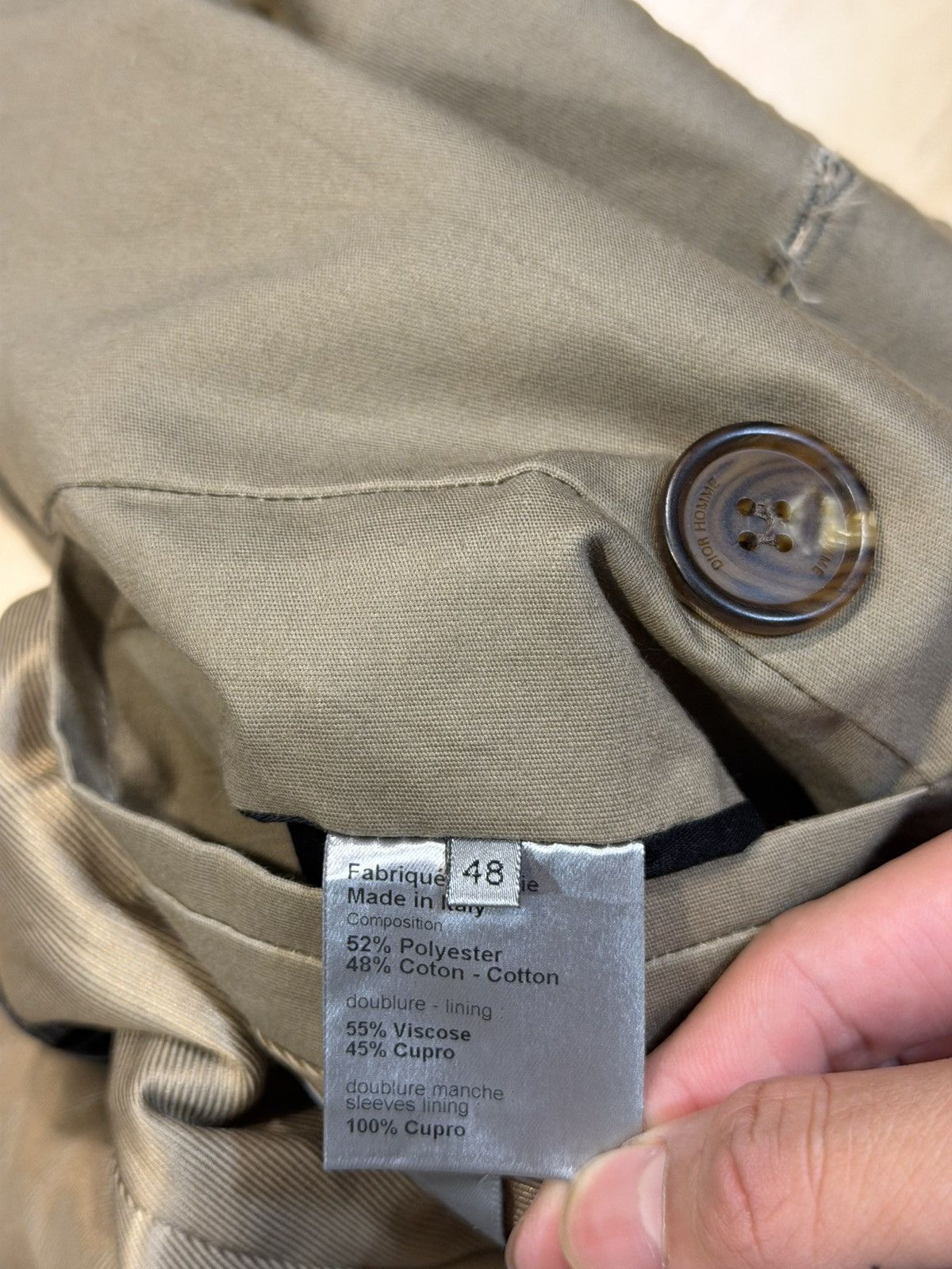 Dior AW07 Navigate Military Trench Coat 48 Size US M / EU 48-50 / 2 - 8 Thumbnail