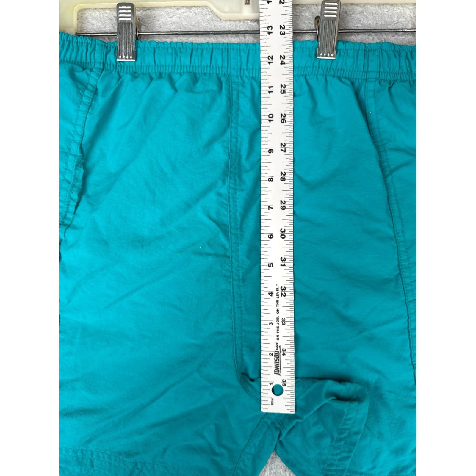 Roundtree & Yorke VINTAGE Roundtree & Yorke Swim Trunks Mens XL Blue Lined 100% Nylon Waist Drawstring Elastic Beach Mens Bottom Trunks Size US 36 / EU 52 - 7 Thumbnail