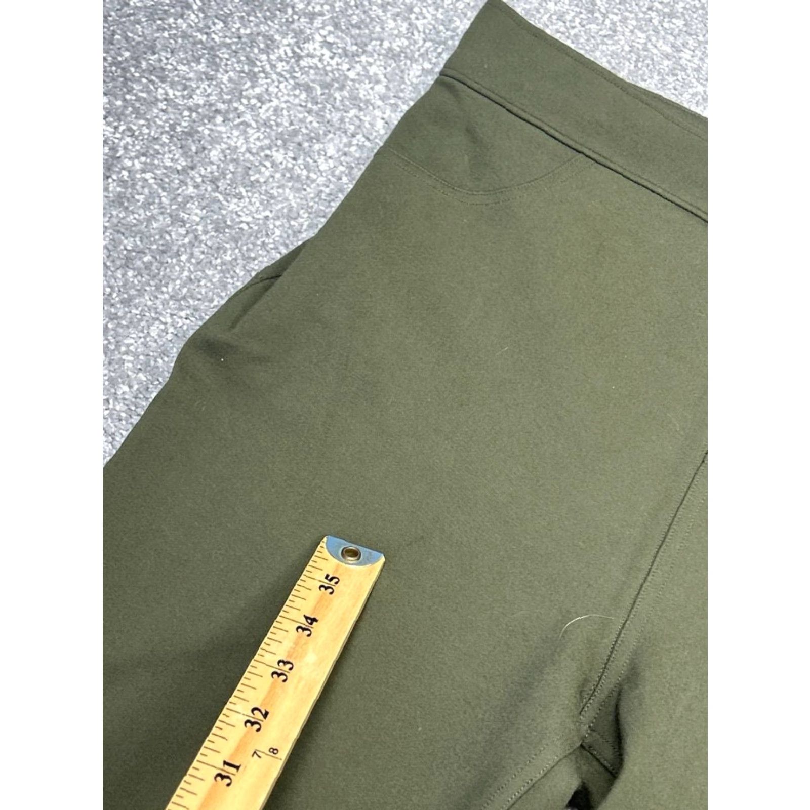 Spanx Spanx Ponte Leggings Women XL Tall Green High Rise Ankle Stretch Shaping Athleisure Nylon Spandex Rayon Spanx Ponte Size 40" / US 18 - 7 Thumbnail