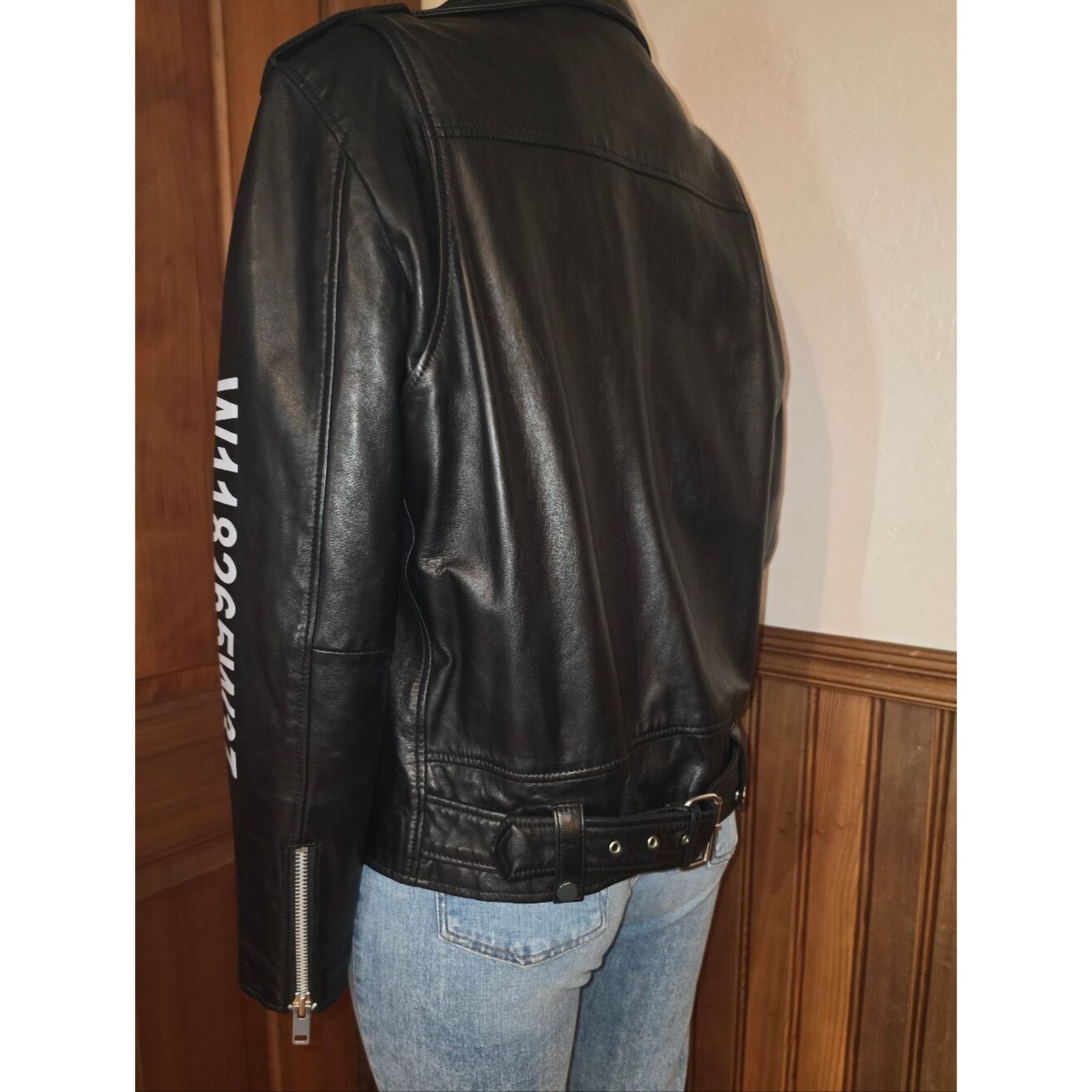 Leather NWOT Walter Baker New York Black Leather Candace Jacket L Size L / US 10 / IT 46 - 7 Thumbnail