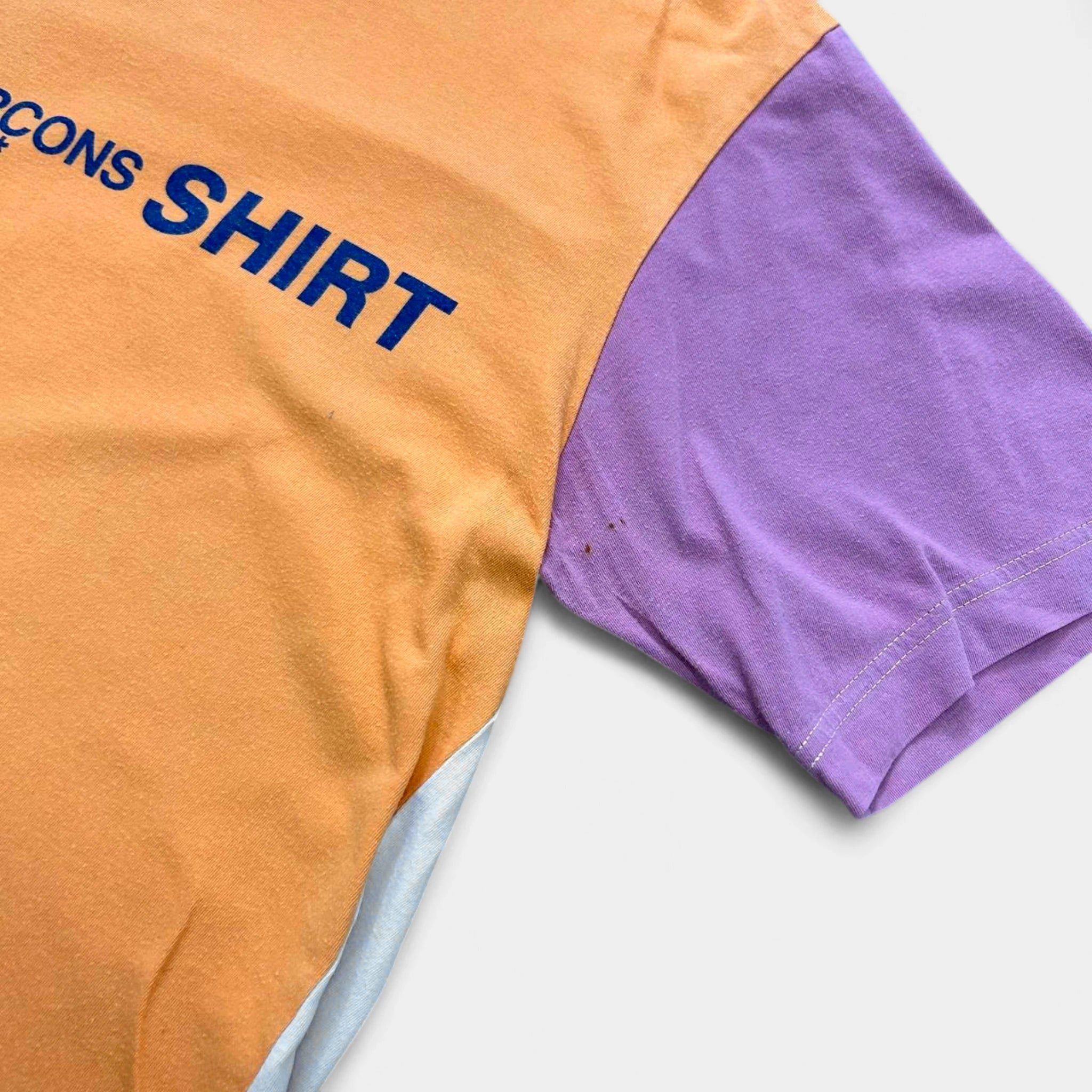 Comme des Garcons Homme Comme Des Garçons SHIRT Colorblock Multicolor Tee Size US L / EU 52-54 / 3 - 3 Thumbnail
