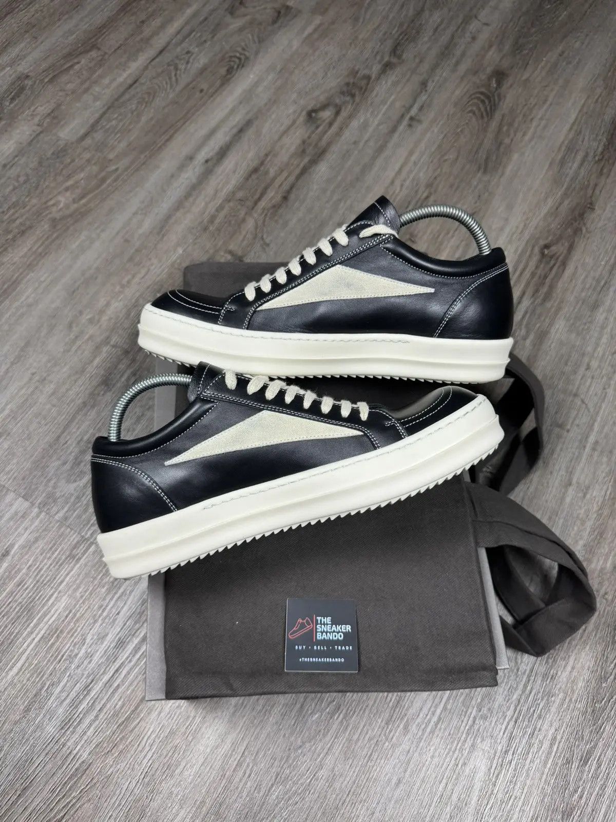 Rick Owens Rick Owens Mr Porter Exclusive Strobe Vintage Sneaks