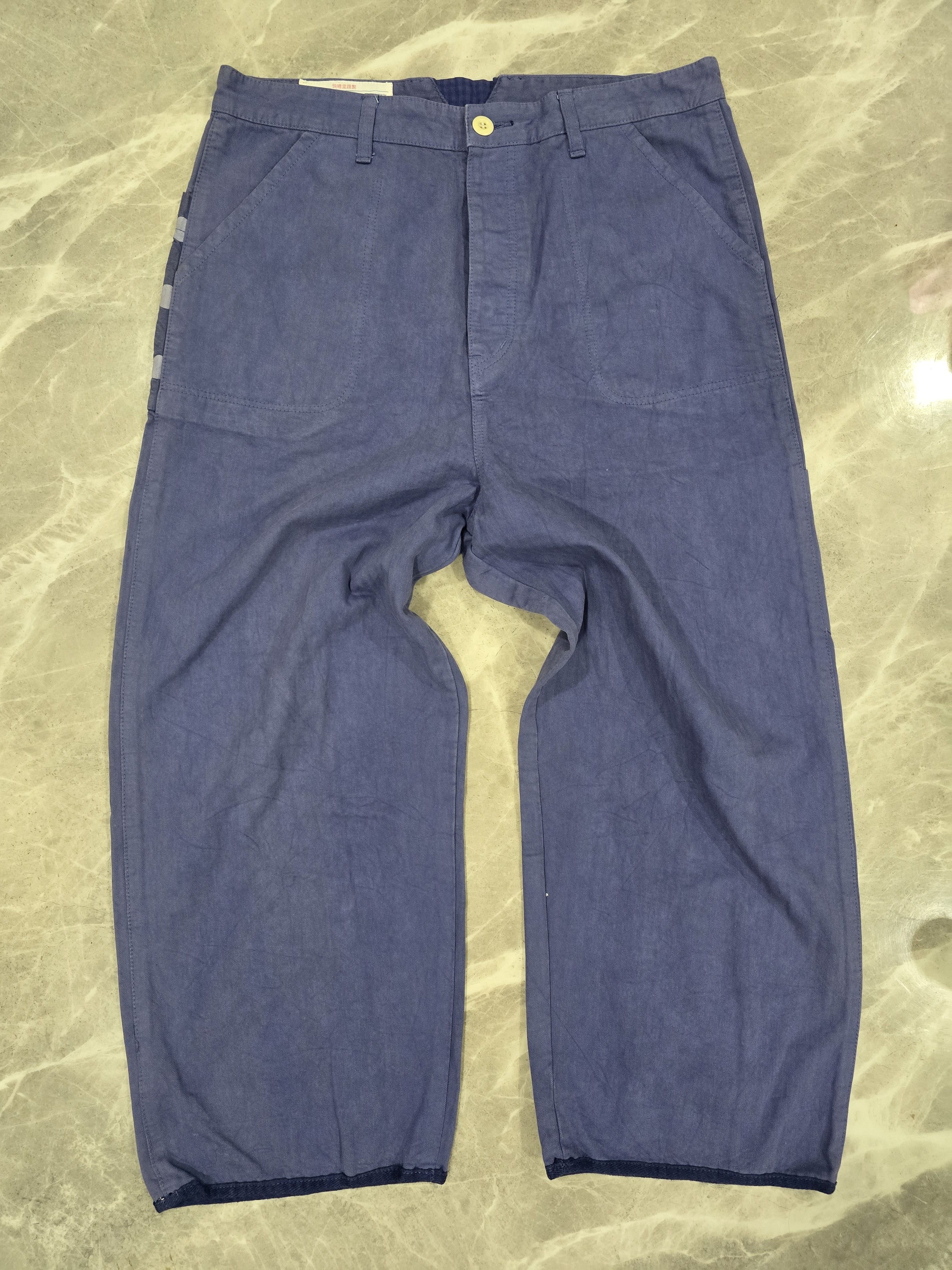 Designer × Japanese Brand Kaiseidou Hanpo handmade pants sz32 Size 32" / US 10 / IT 46 - 1 Thumbnail