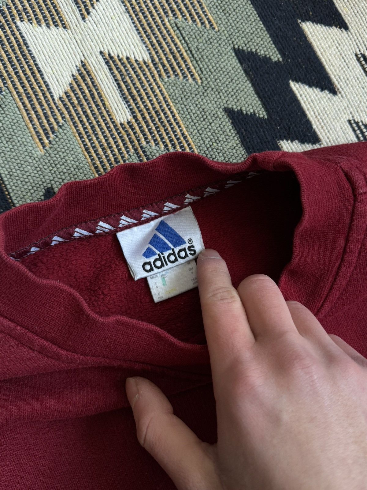 Adidas Vintage 90’s Adidas Oversized Sweatshirt Size US M / EU 48-50 / 2 - 9 Thumbnail