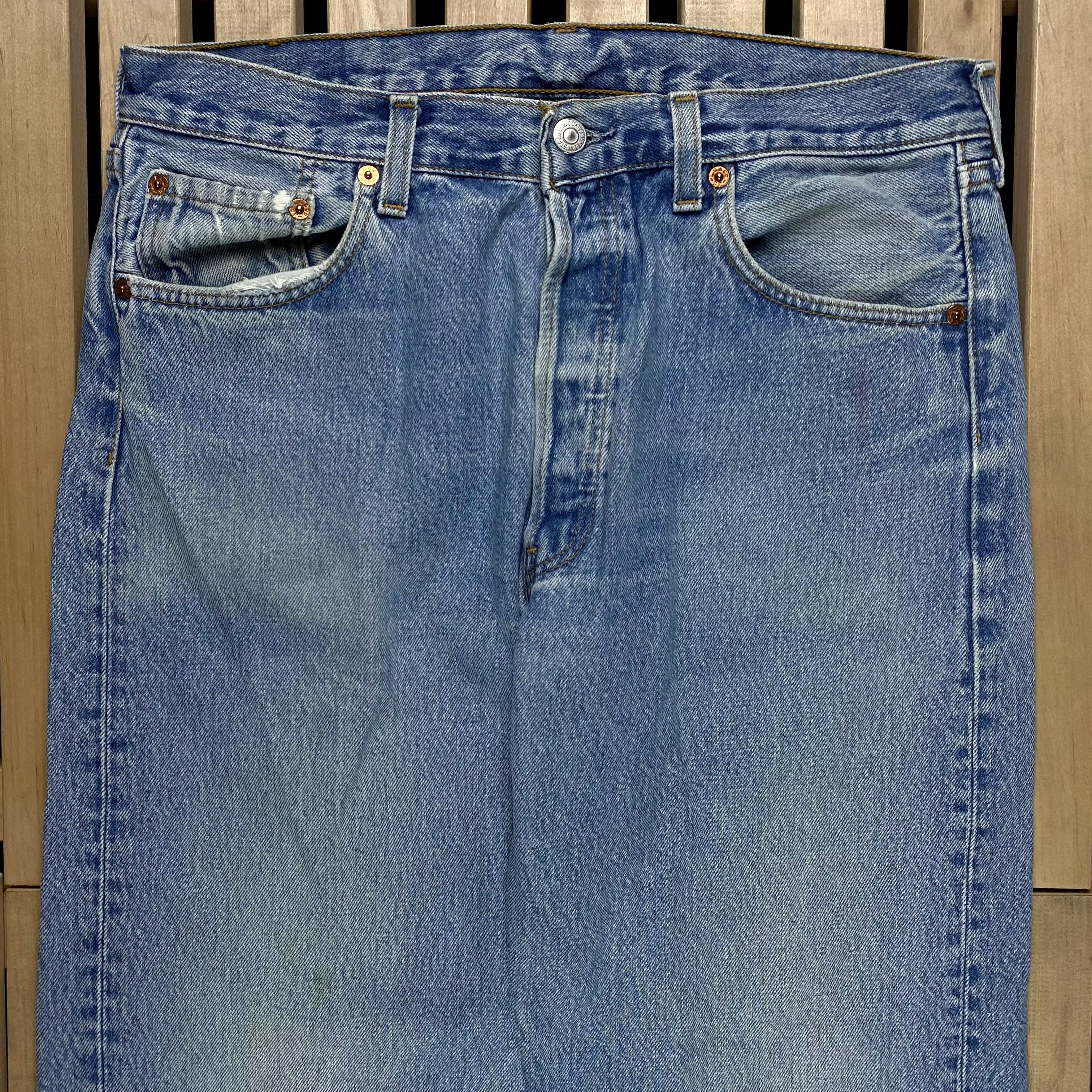 Levi's × Levi's Vintage Clothing × Vintage Mens Jeans Denim Levis Vintage Size 34 Size US 34 / EU 50 - 2 Thumbnail