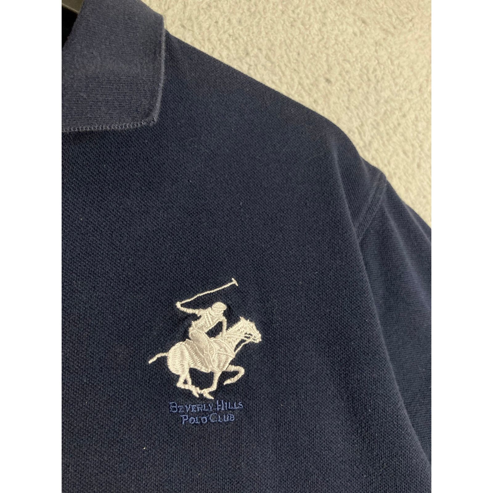 Beverly Hills Polo Club Beverly Hills Polo Club Men’s Rugby Polo Shirt Navy Red XL Size US XL / EU 56 / 4 - 7 Thumbnail