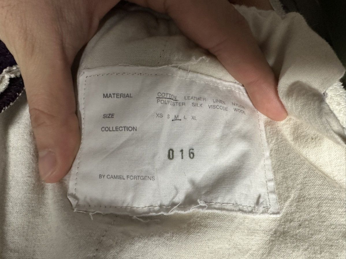 Camiel Fortgens Camiel Fortgens 23FW Piping Velvet Sweat Pants Size US 31 - 10 Thumbnail