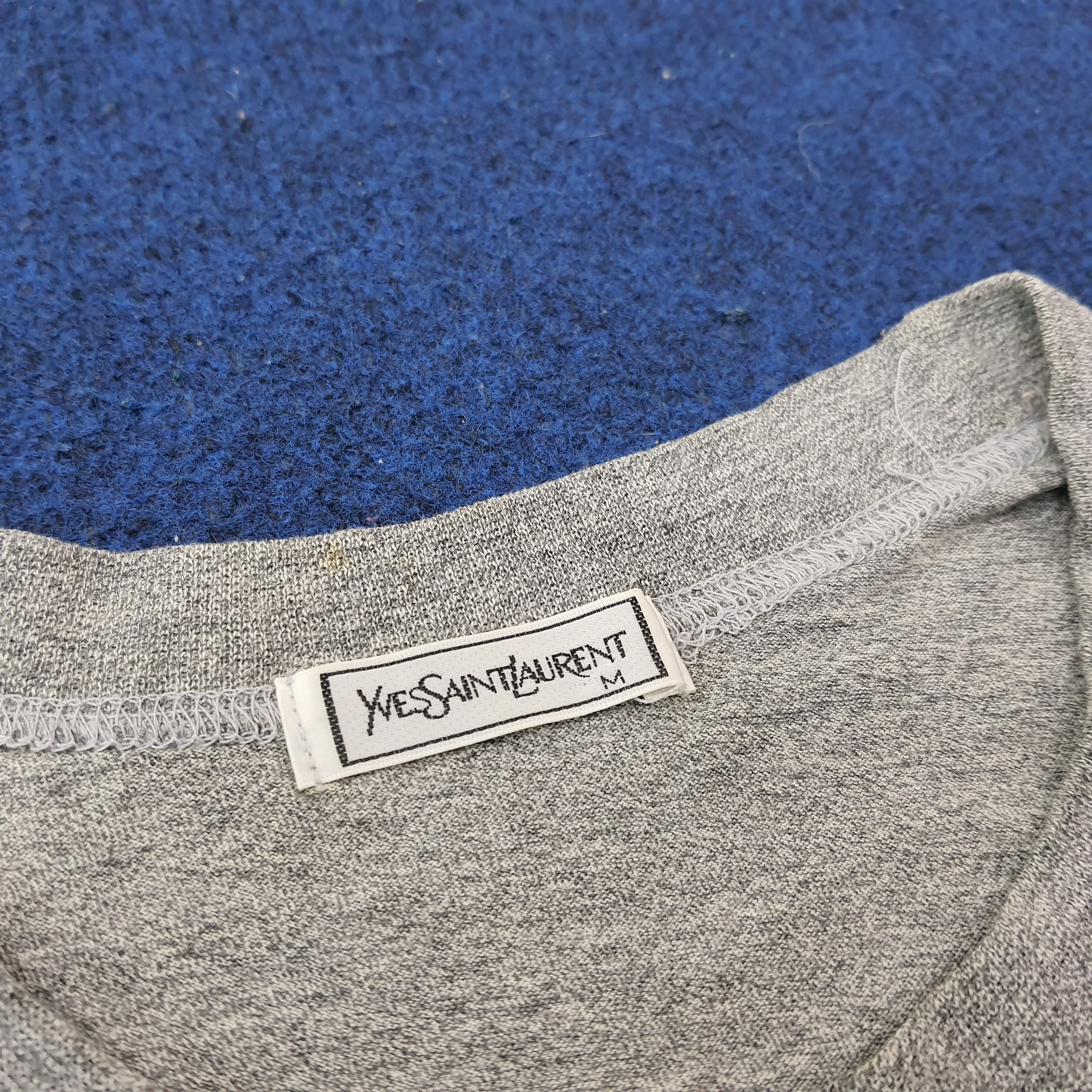 Yves Saint Laurent Vintage YSL Yves Saint Laurent Luxury Brand Tshirt C223N24 Size US M / EU 48-50 / 2 - 4 Thumbnail