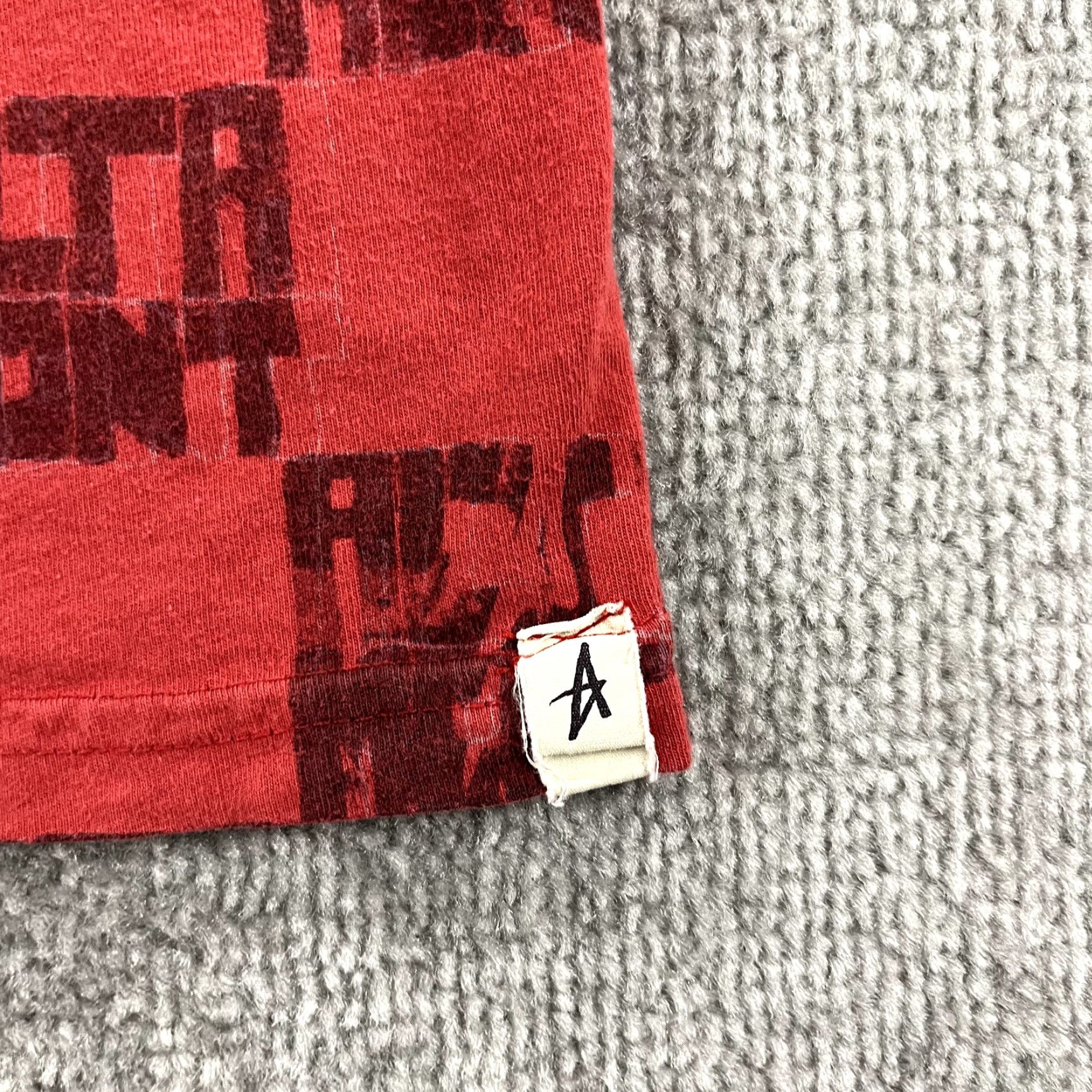 Altamont ALTAMONT Shirt Mens Medium Red Black AOP All Over Checkered Skateboarding Y2K Size US M / EU 48-50 / 2 - 2 Thumbnail