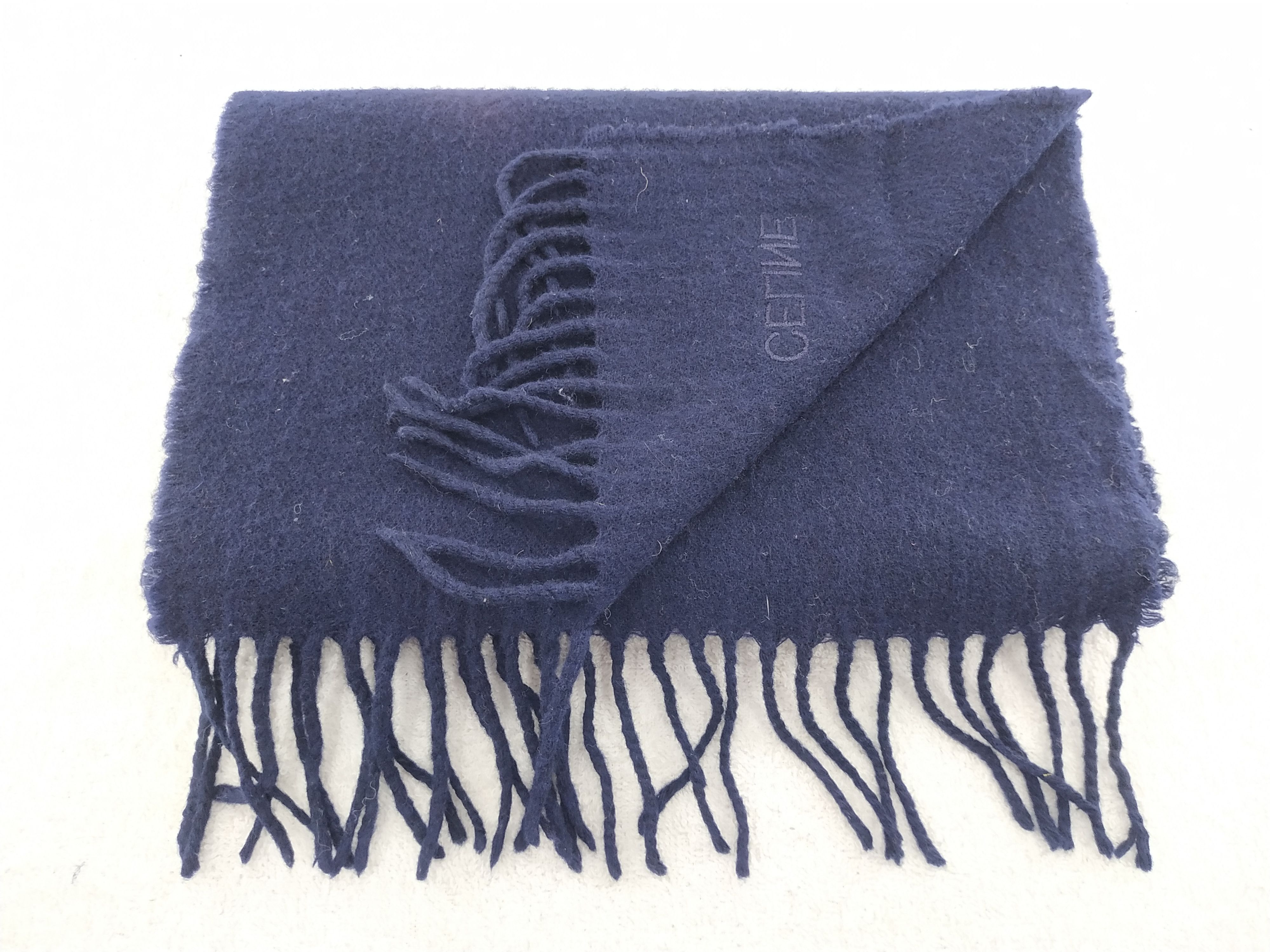 Celine Vintage Celine Scarf/Muffler/Neckwear MF419 Size ONE SIZE - 4 Thumbnail