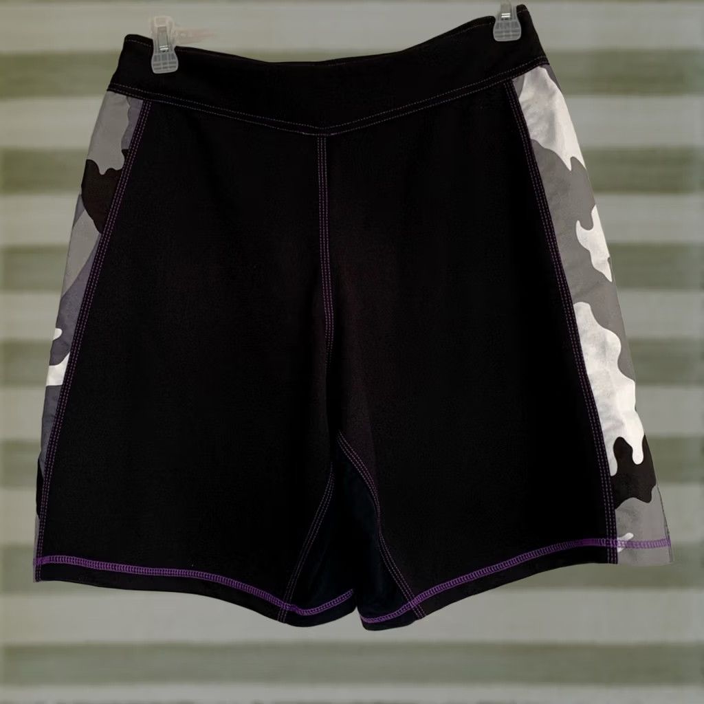 Vintage MENS VOLEYBALL Shorts Size 32 Black Embroidered Competition High School Michael Krop Size US 32 / EU 48 - 1 Thumbnail