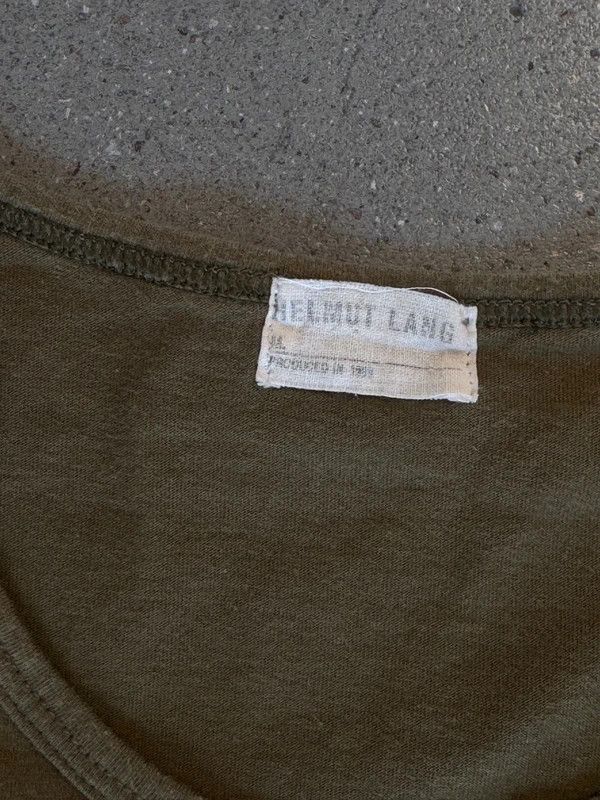 Helmut Lang helmut lang spring 1999 paint splash t-shirt Size S / US 4 / IT 40 - 2 Thumbnail