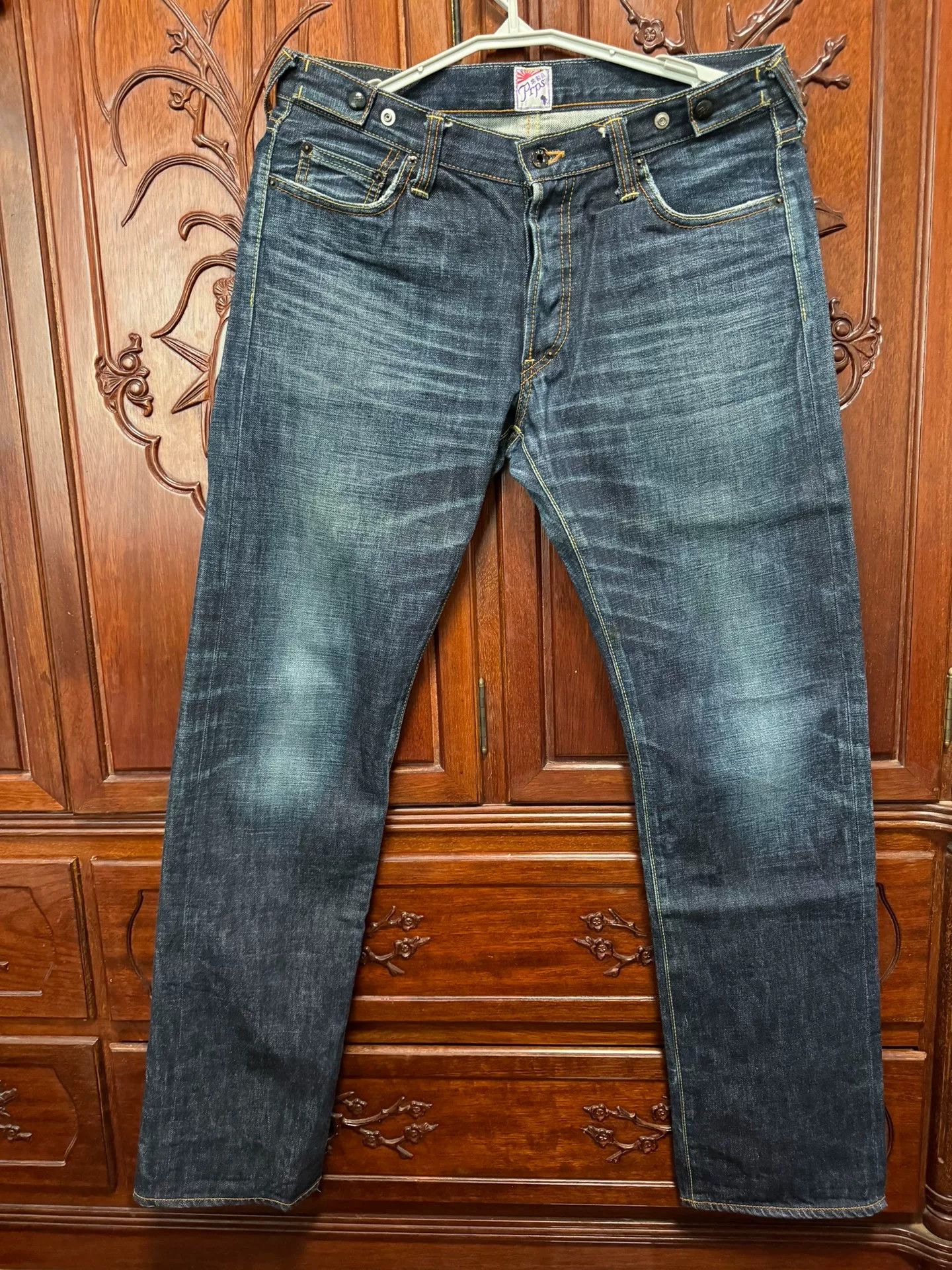 Prps PRPS Japanese Made Sakura Lining 03 Jeans W34 Size US 34 / EU 50 - 1 Thumbnail