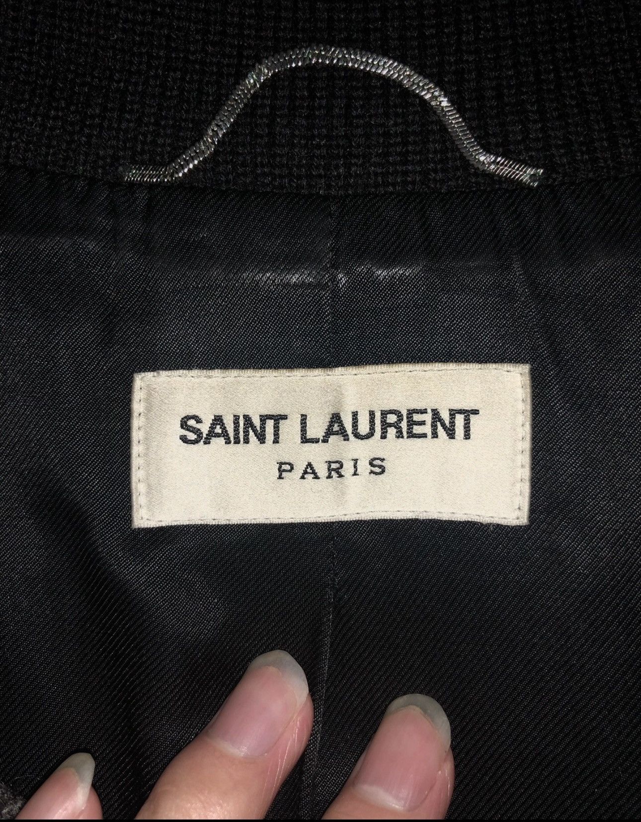 Saint Laurent Paris Saint Laurent 14FW baseball jacket Size US S / EU 44-46 / 1 - 6 Thumbnail