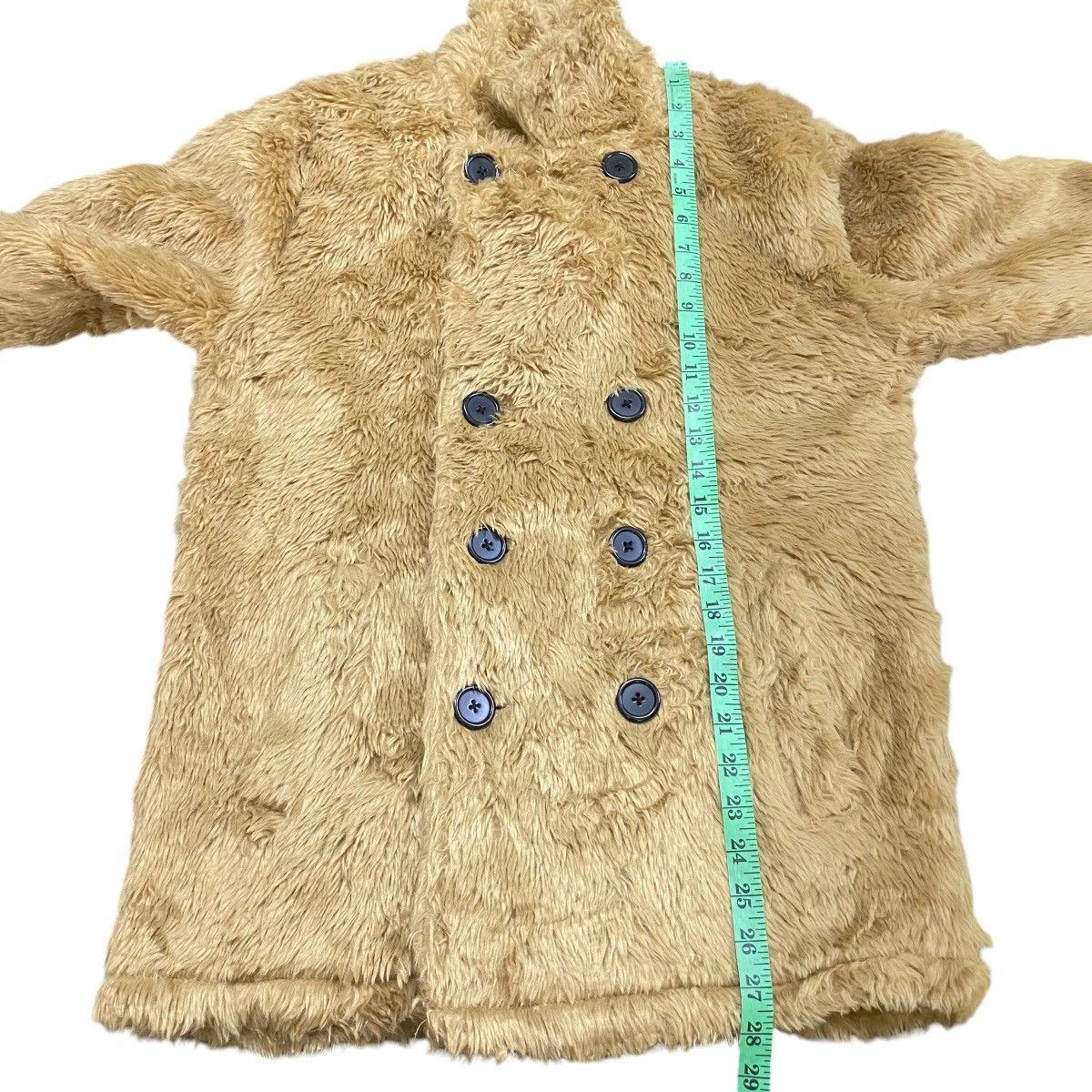 Japanese Brand × Sagafurs × Vintage Vintage Neutral Infinity Faux Fur Button Jacket Size US M / EU 48-50 / 2 - 13 Thumbnail
