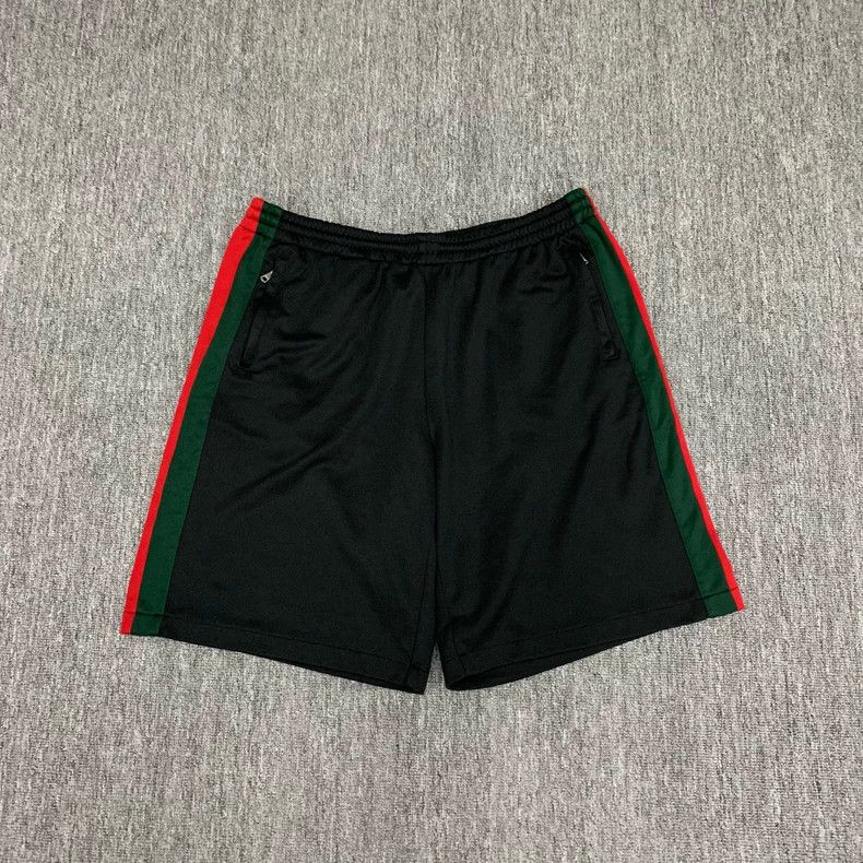 Gucci Gucci Black Side Stripe Shorts Size US 44 / EU 60 - 1 Thumbnail