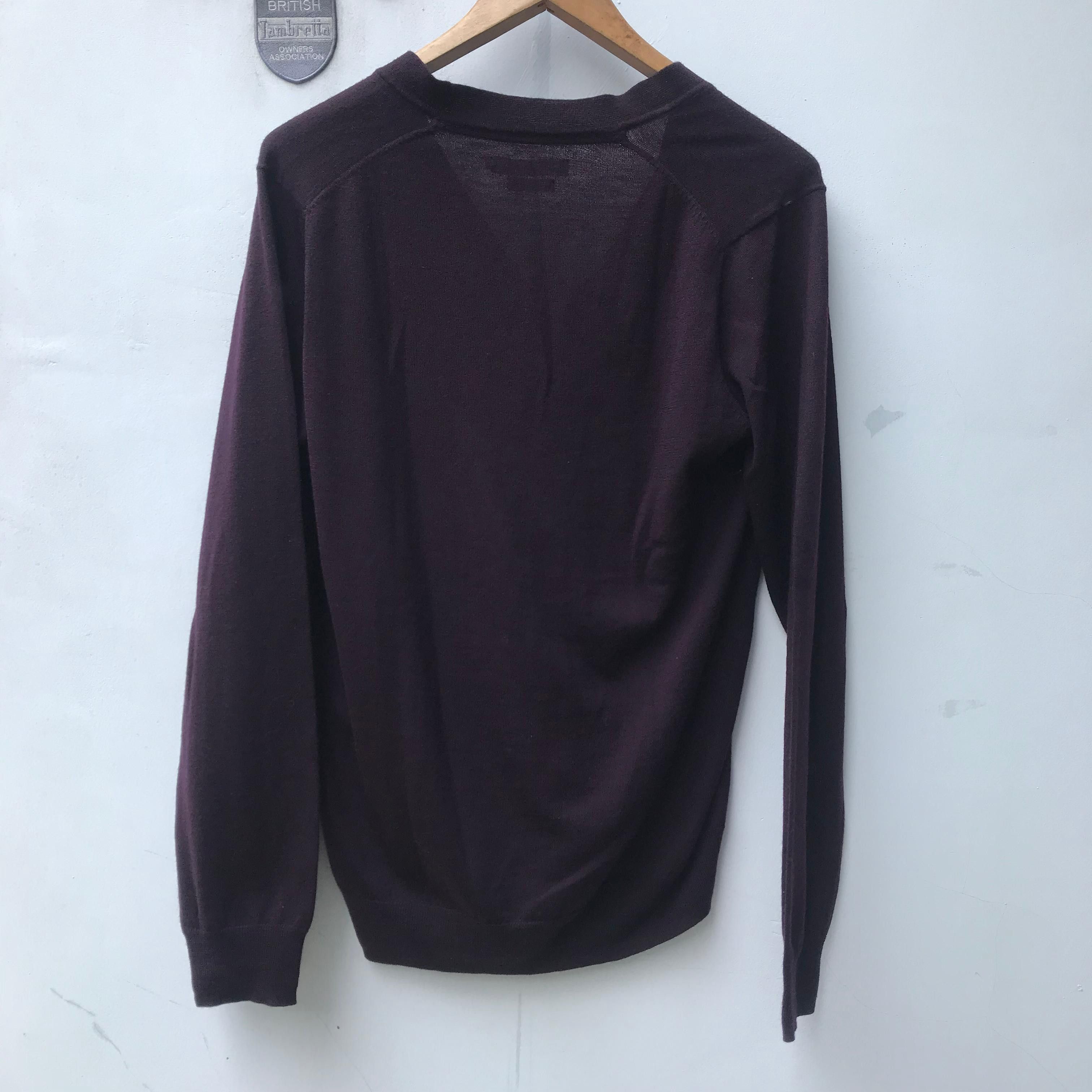 Ben Sherman Ben Sherman Cardigan knitwear sweater 100 % merino Wool new Size US M / EU 48-50 / 2 - 3 Thumbnail