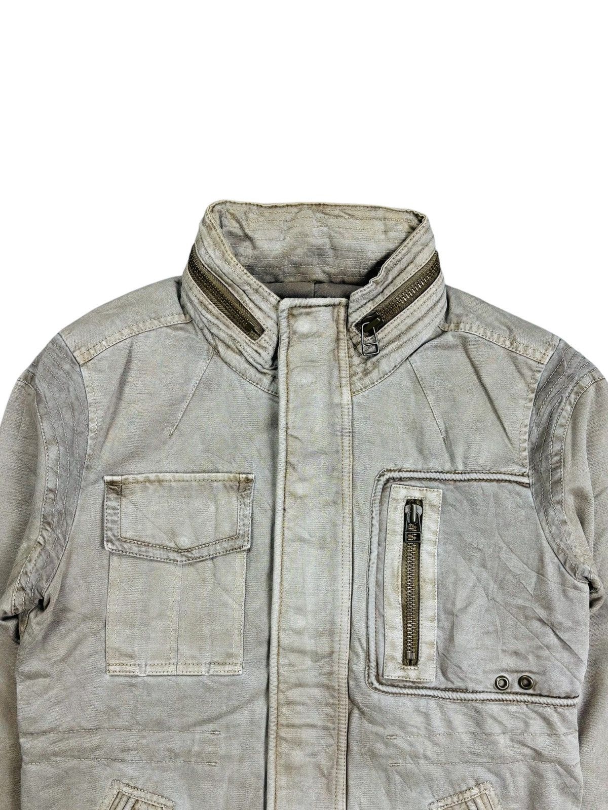 GOA Archive Plag Plag - Apocalypse Style Mud Wash Bono Jacket Size US M / EU 48-50 / 2 - 6 Thumbnail