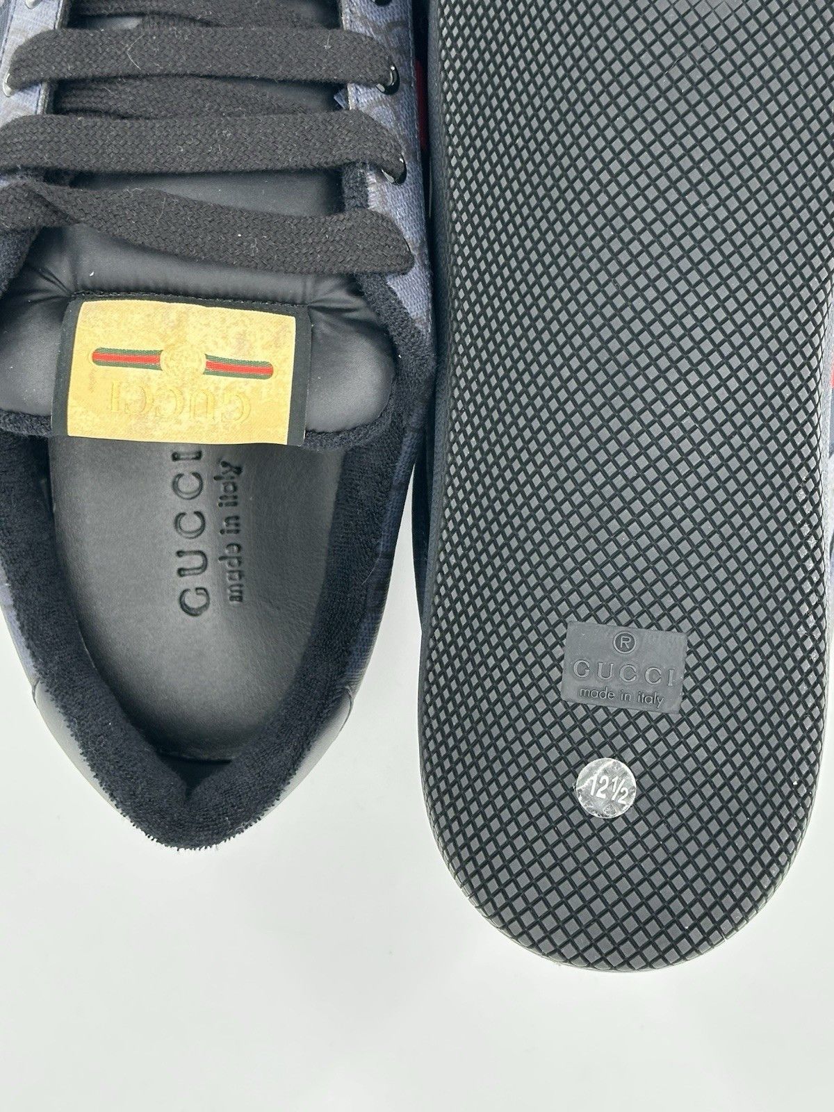 Gucci New Gucci Sneakers Size-UK-12,5 /US-13,5 / EU-46,5 Size US 13 / EU 46 - 11 Thumbnail
