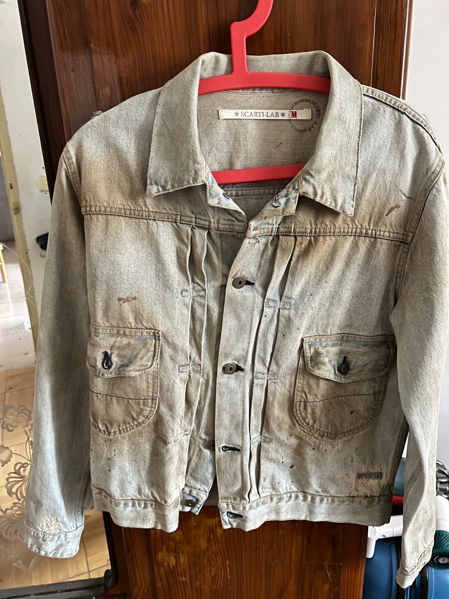 Scarti-Lab Scarti Lab Designer Jean Jacket Size US M / EU 48-50 / 2 - 1 Thumbnail
