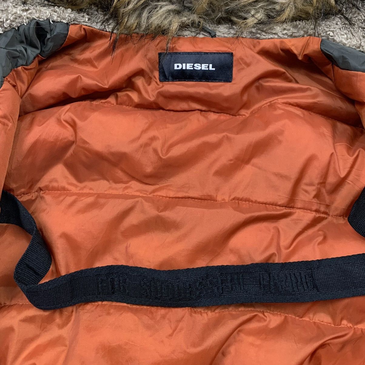Diesel Diesel puffer fur bomber jacket Size US XL / EU 56 / 4 - 9 Thumbnail