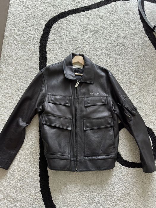 1017 ALYX 9SM ALYX Classic Police Leather Jacket | Grailed