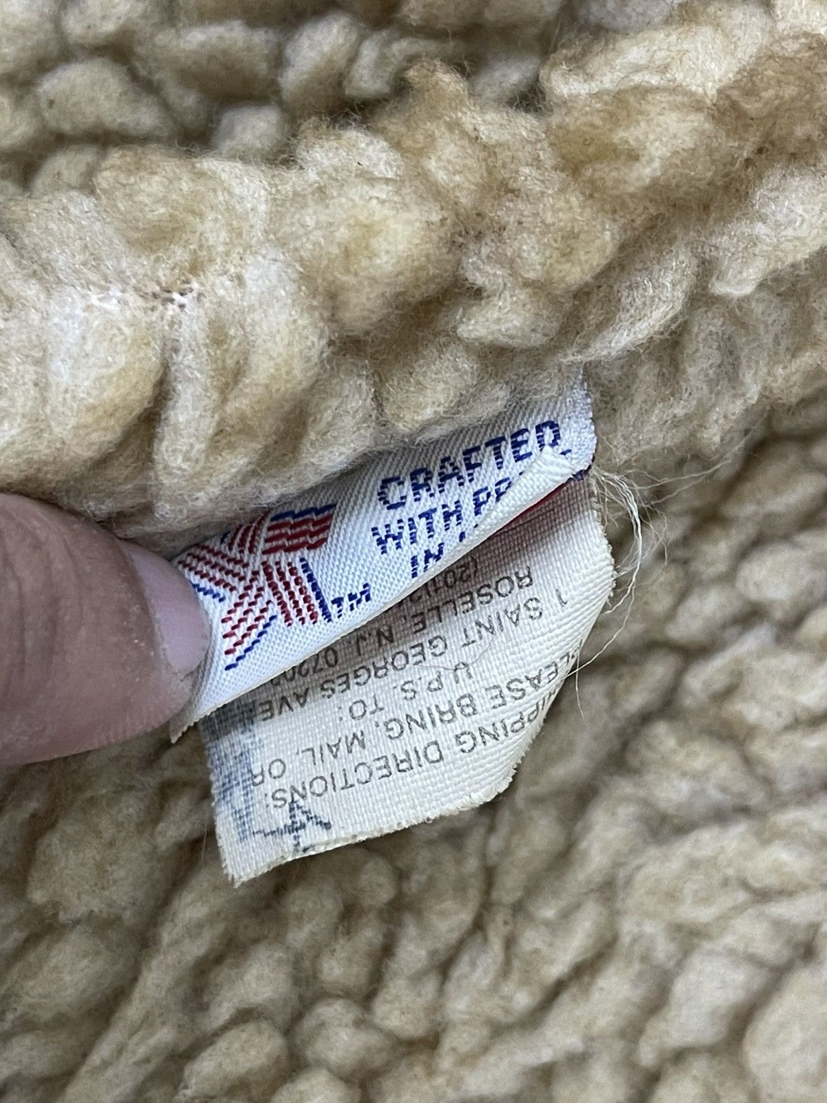 Schott Suede Leather Vtg Schott Western Shearling Sherpa Jacket 1🟦 Size US M / EU 48-50 / 2 - 14 Thumbnail