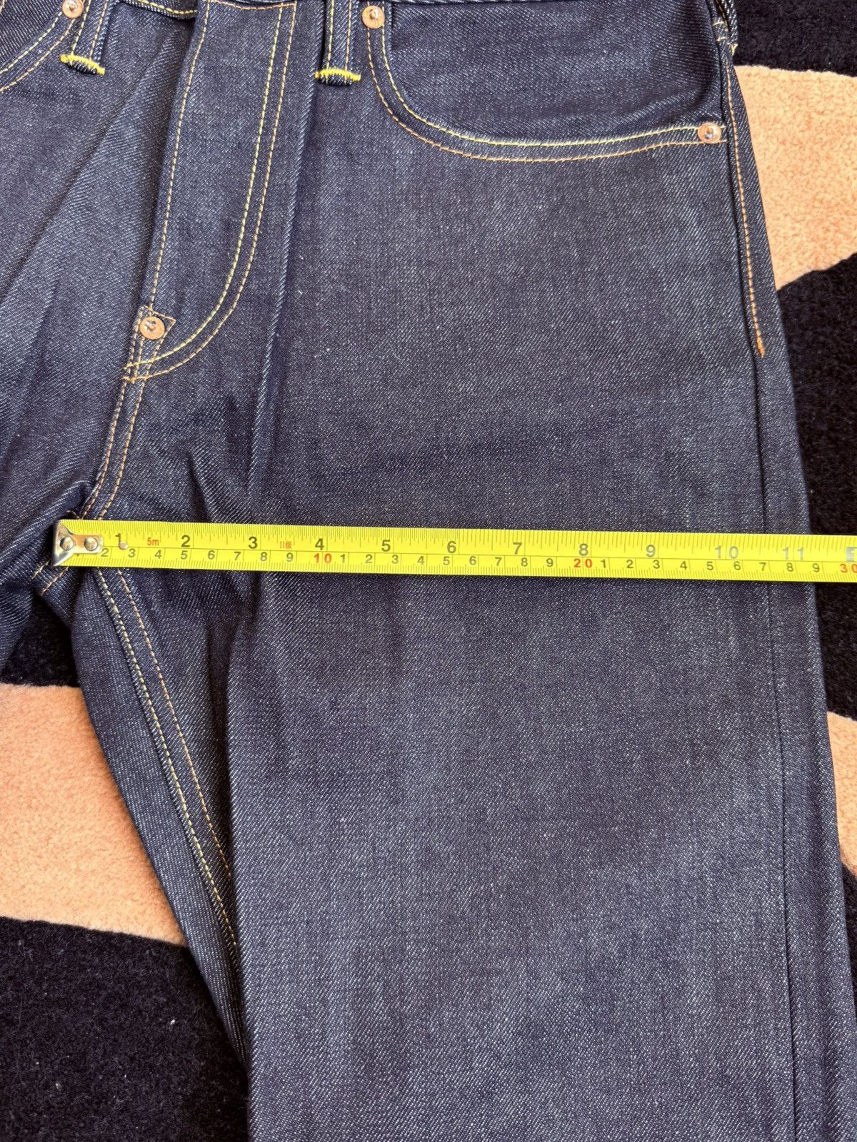 Evisu evisu camo daicock style denim jeans size：31x34 Size US 31 - 13 Thumbnail