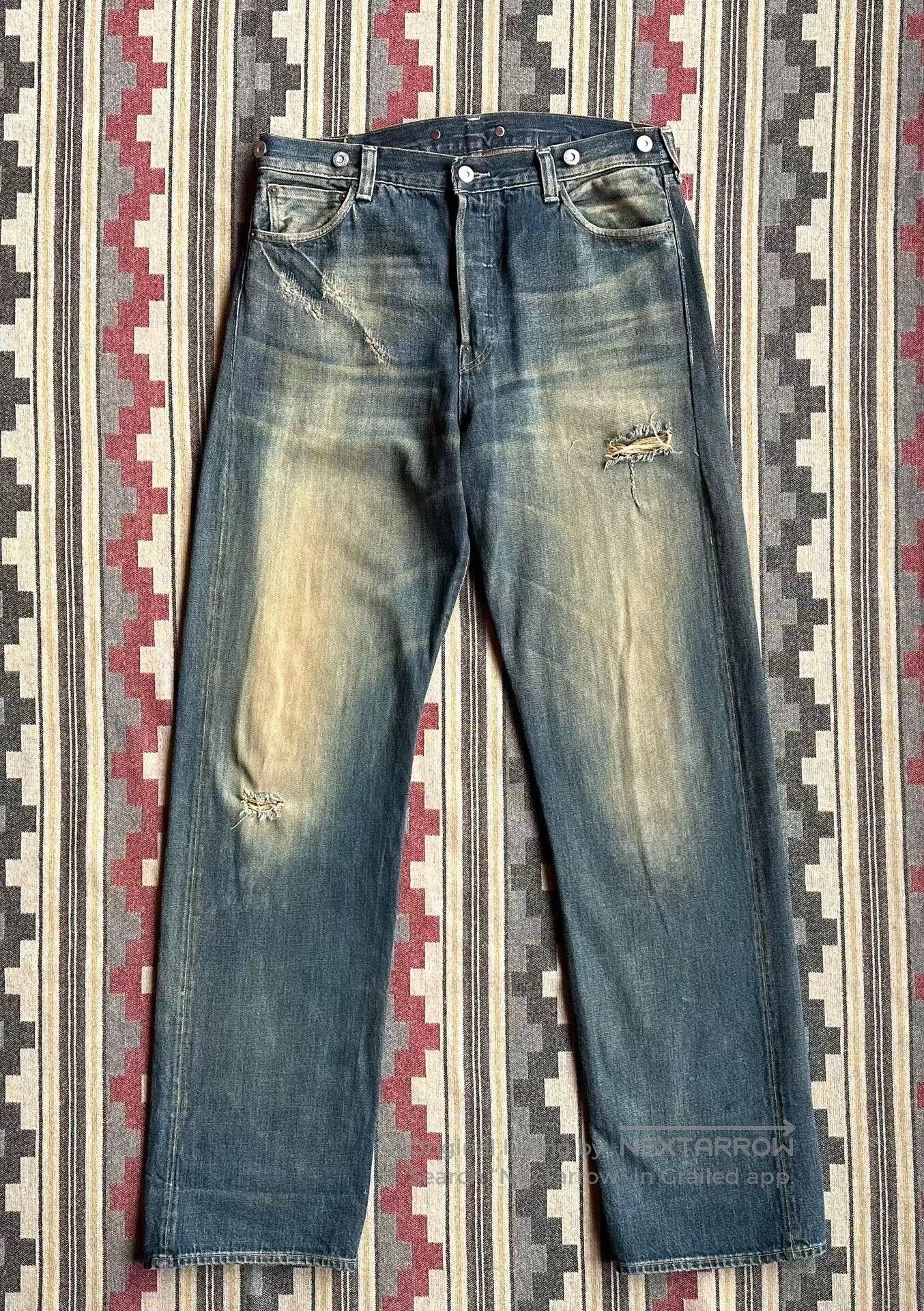 Levi's Vintage Clothing levi's lvc 501XX vintage wash jeans. Size US 32 / EU 48 - 1 Thumbnail