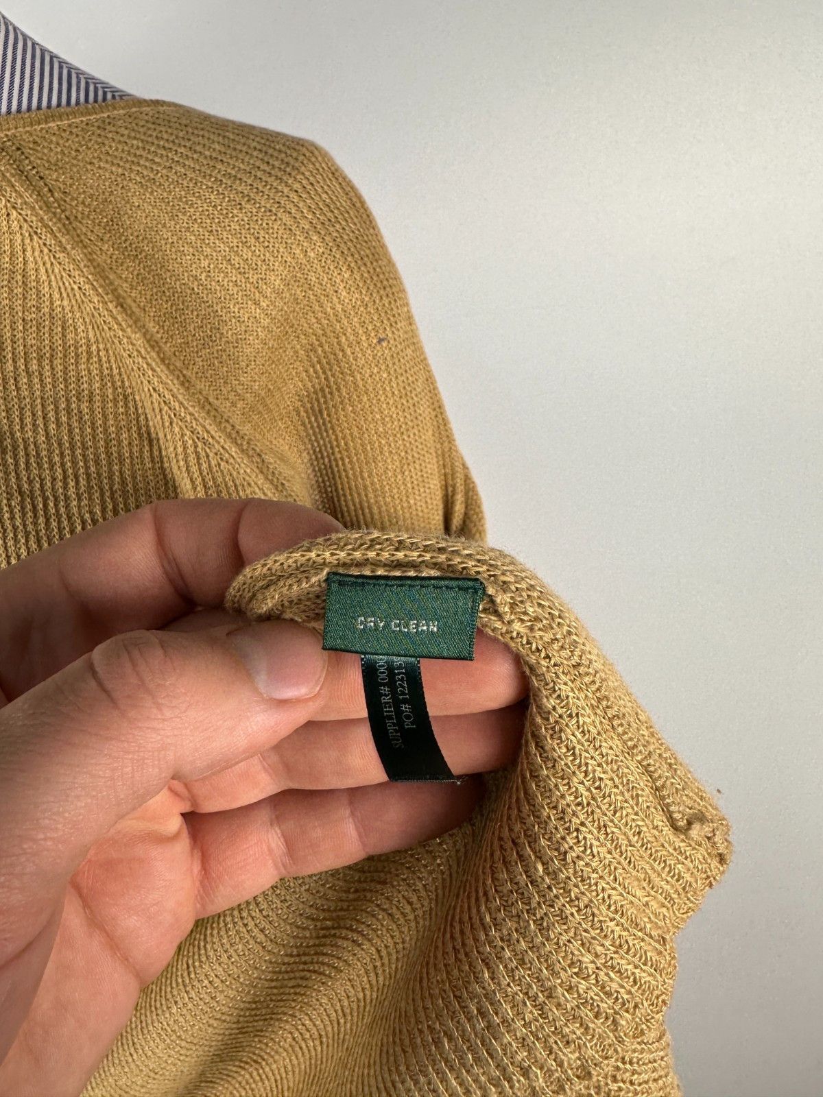Ralph Lauren Ralph Lauren Open Cardigan Cape Linen Sweater Beige Size S Size S / US 4 / IT 40 - 9 Thumbnail