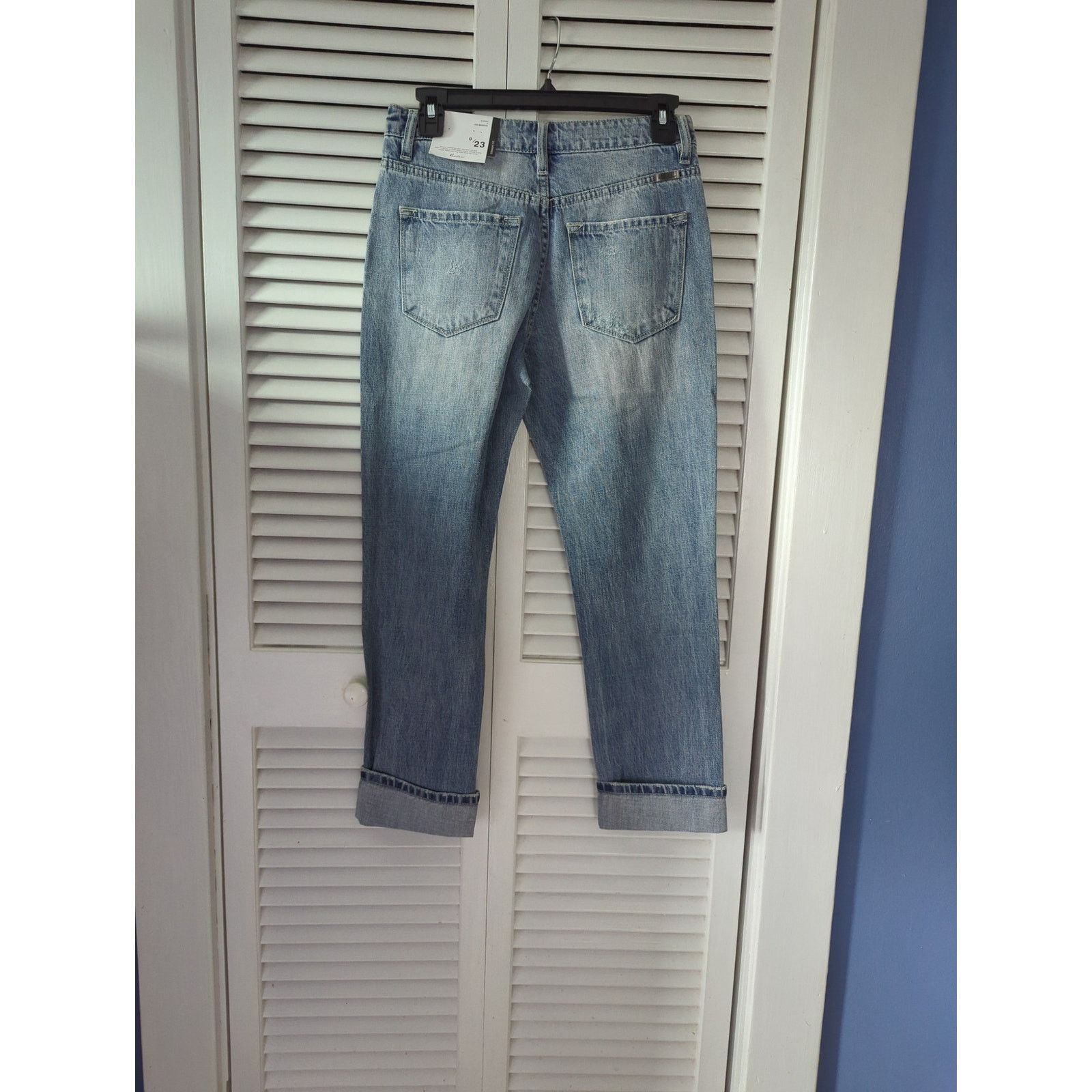 Banana Republic Kancan Straight Loose Fit Jeans -Sz 23 Size 25" / US 0 / IT 36 - 3 Thumbnail