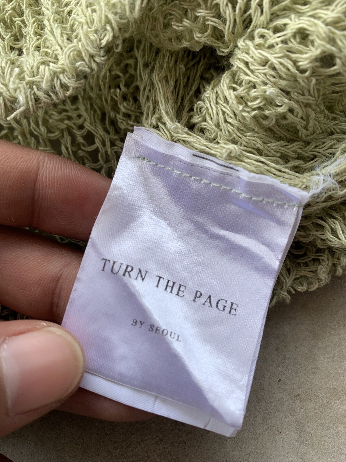 Other Turn The Page by Seoul A ripped knit top with a wild look Size M / US 6-8 / IT 42-44 - 10 Thumbnail