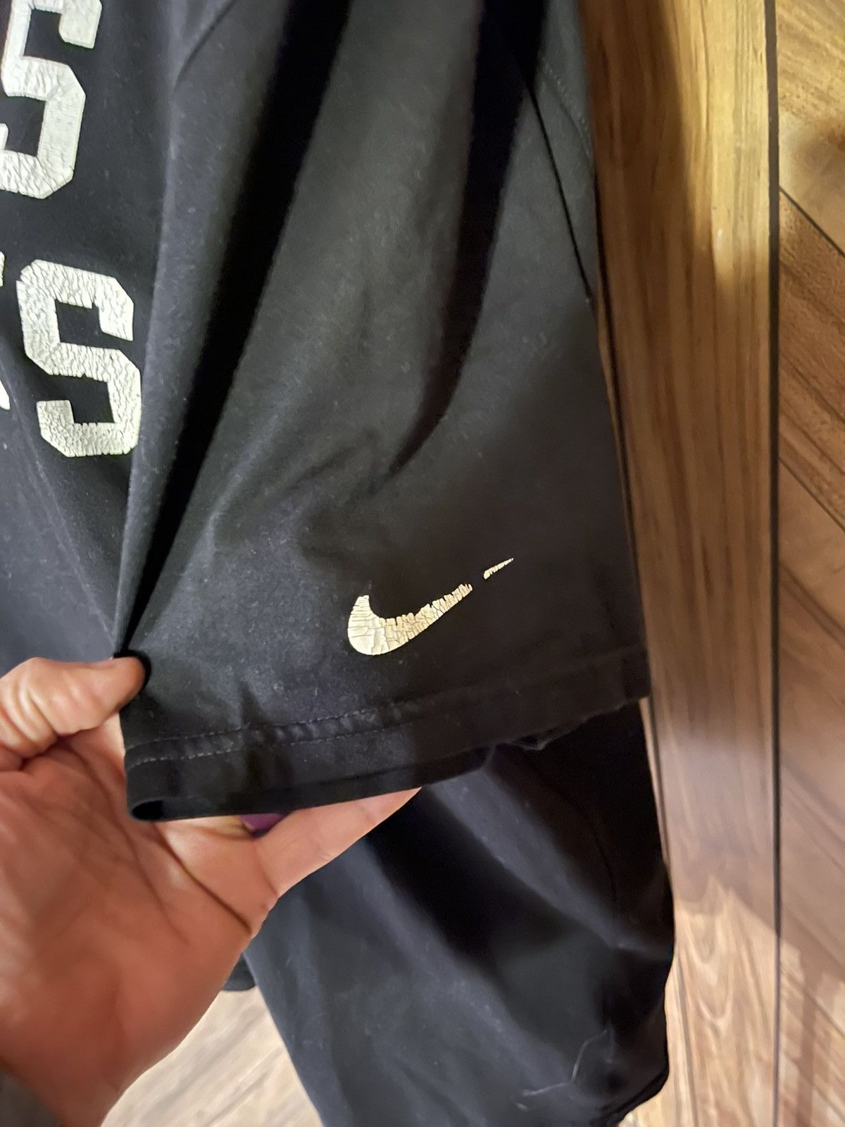 Nike Nike Dri Fit NFL Black Short Sleeve Dallas Cowboys Shirt Size US XXL / EU 58 / 5 - 6 Thumbnail