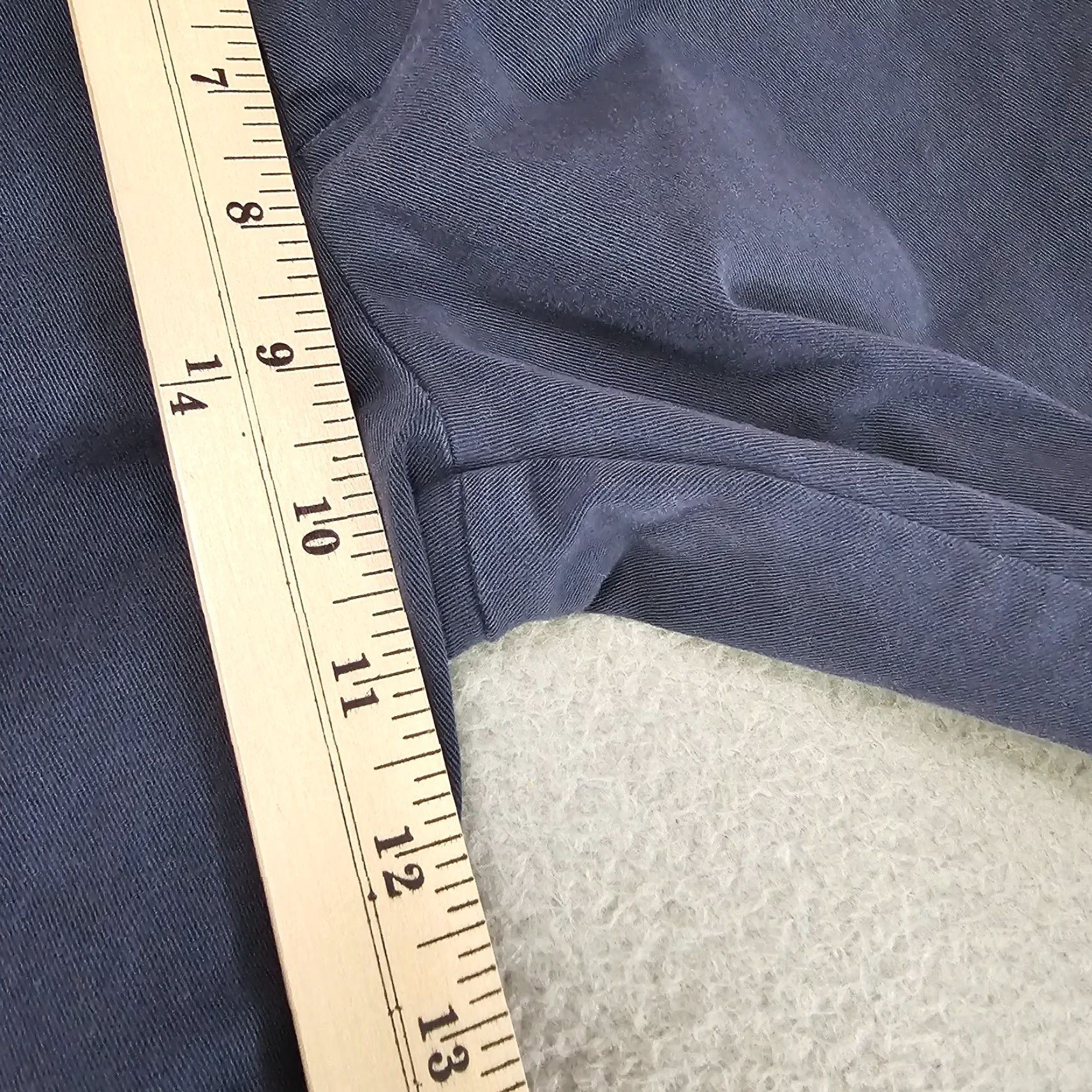 Vintage Rohan Pants Mens 30x29 Blue Chino Flat Front Stretch Cotton Twill Button Zipper Classic Size US 30 / EU 46 - 7 Thumbnail