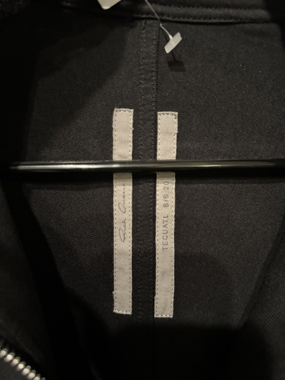 Rick Owens Rick Owens SS20 Babel Zip-Up Jacket Black XS Size US XS / EU 42 / 0 - 2 Thumbnail