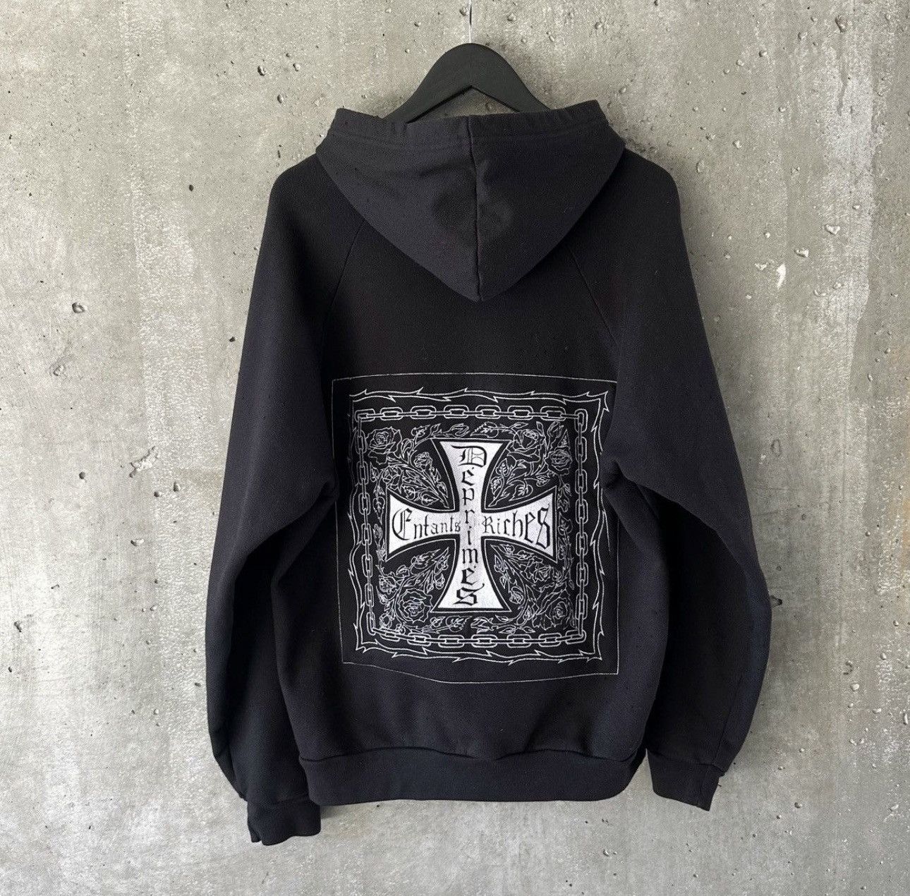 Enfants Riches Deprimes Enfants Riches Deprimes Iron Cross Hoodie Size US M / EU 48-50 / 2 - 3 Thumbnail