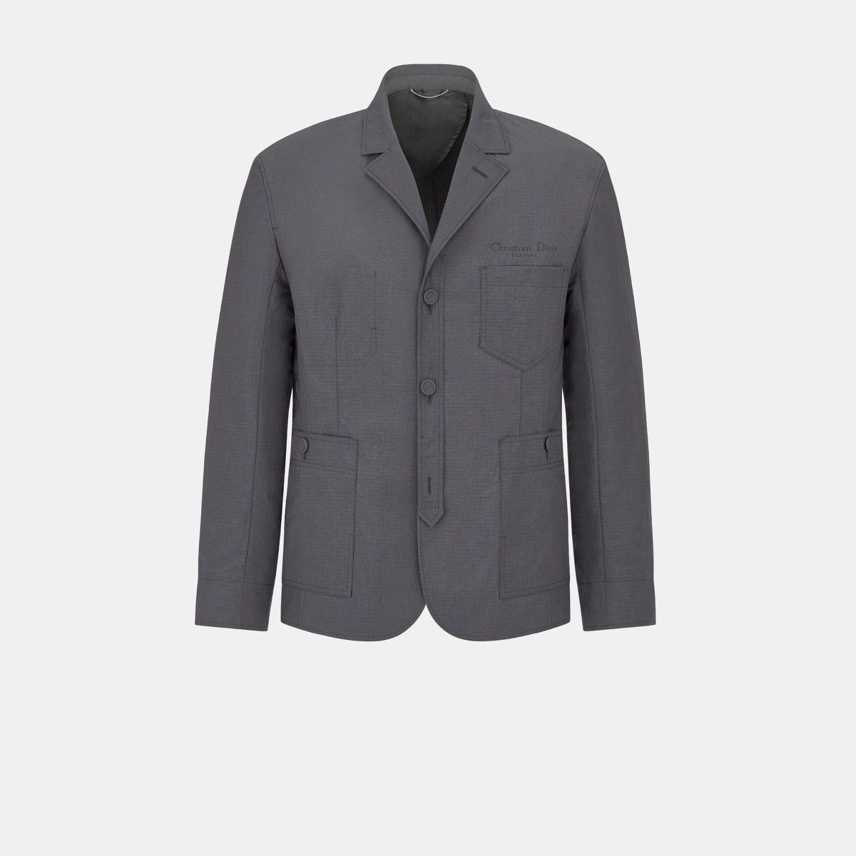 Dior o1bcso1str1224 Workwear Jacket in Anthracite Grey Size US L / EU 52-54 / 3 - 1 Thumbnail