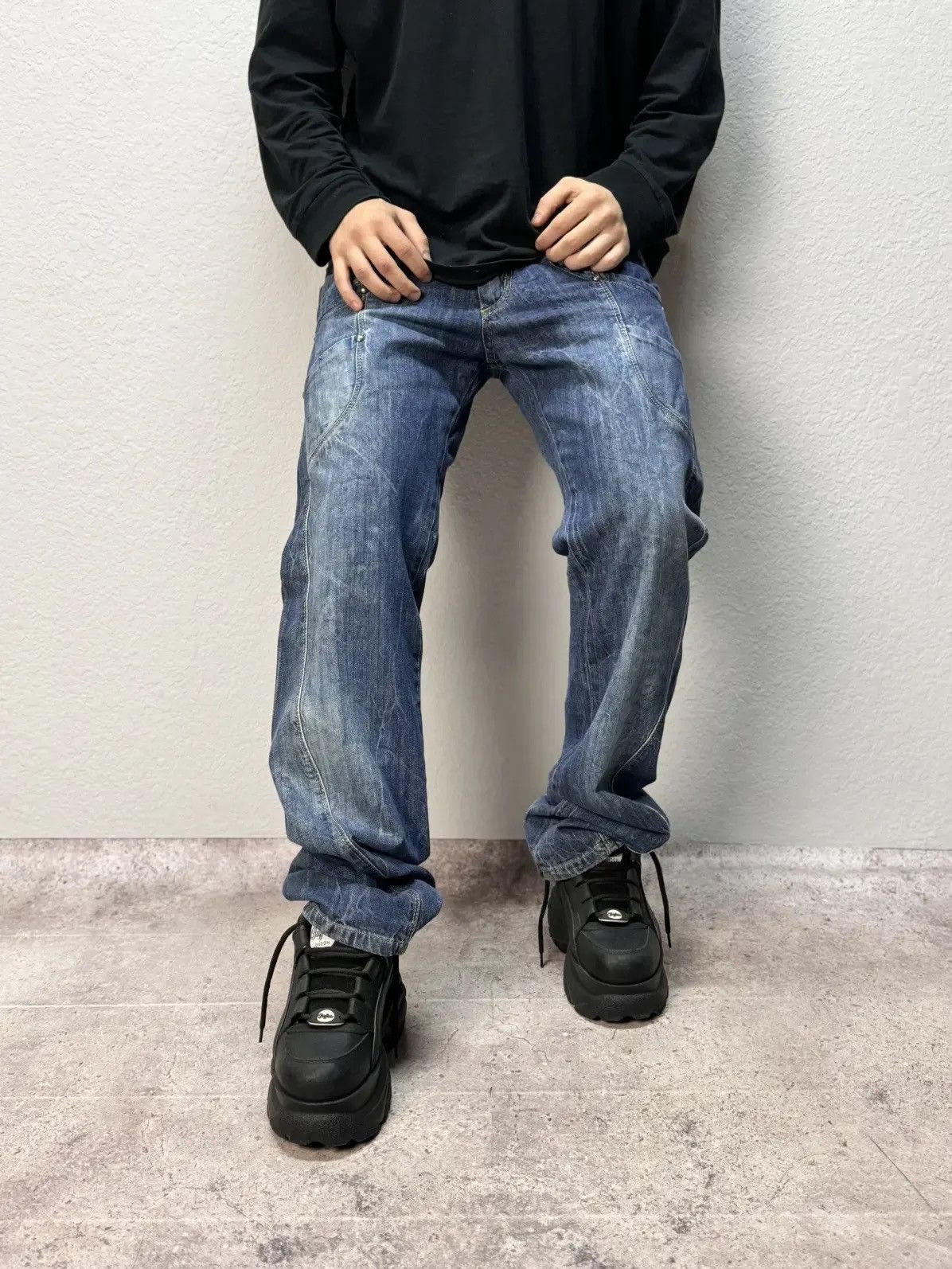 Armani × Hysteric Glamour × If Six Was Nine SALE💣💣 Sale Hysteric Glamour Balenciaga Style Cargo G Star Size US 31 - 13 Thumbnail