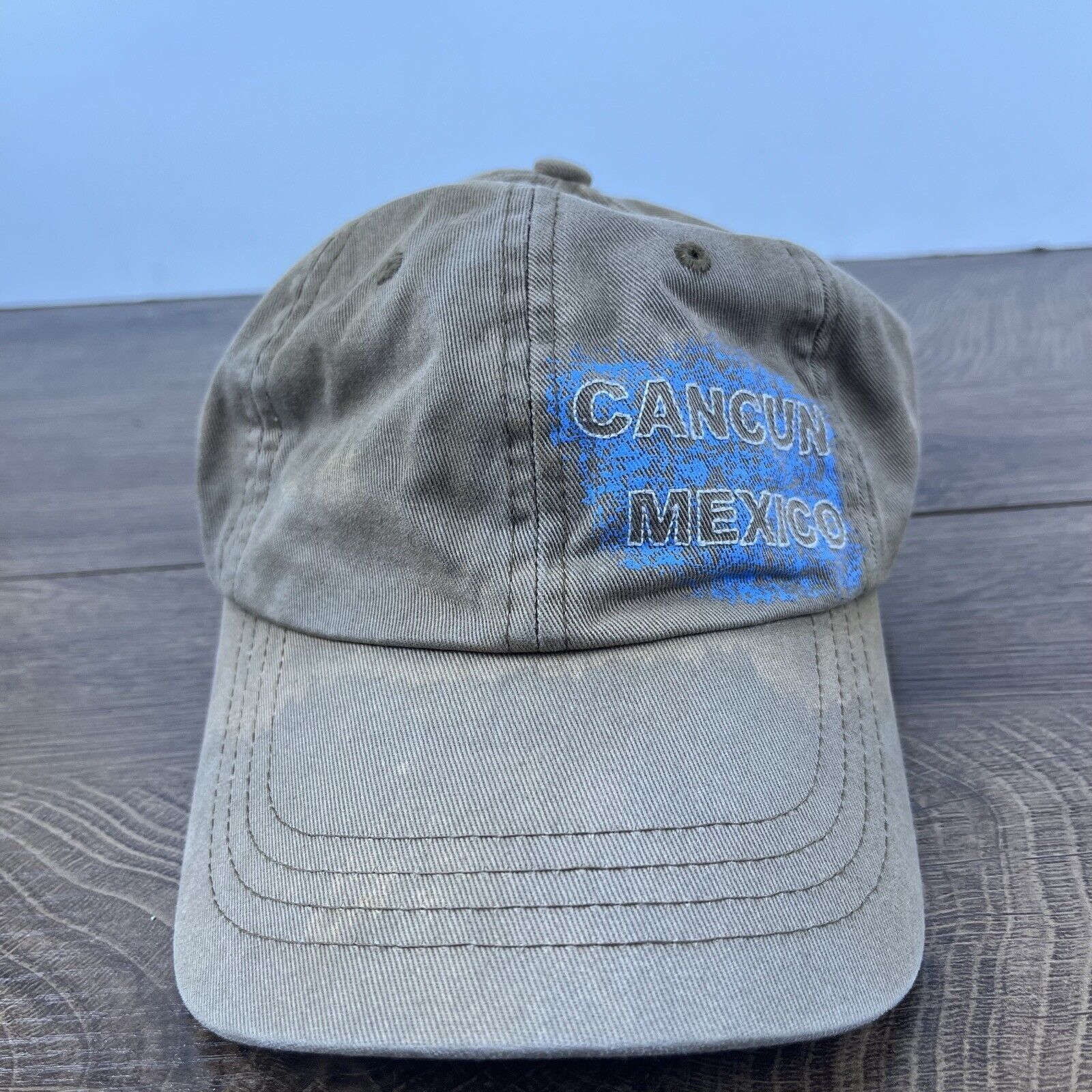 Other Cancun Mexico Hat Cancun Cap Hat Brown Cap Adjustable Brown Size ONE SIZE - 1 Thumbnail
