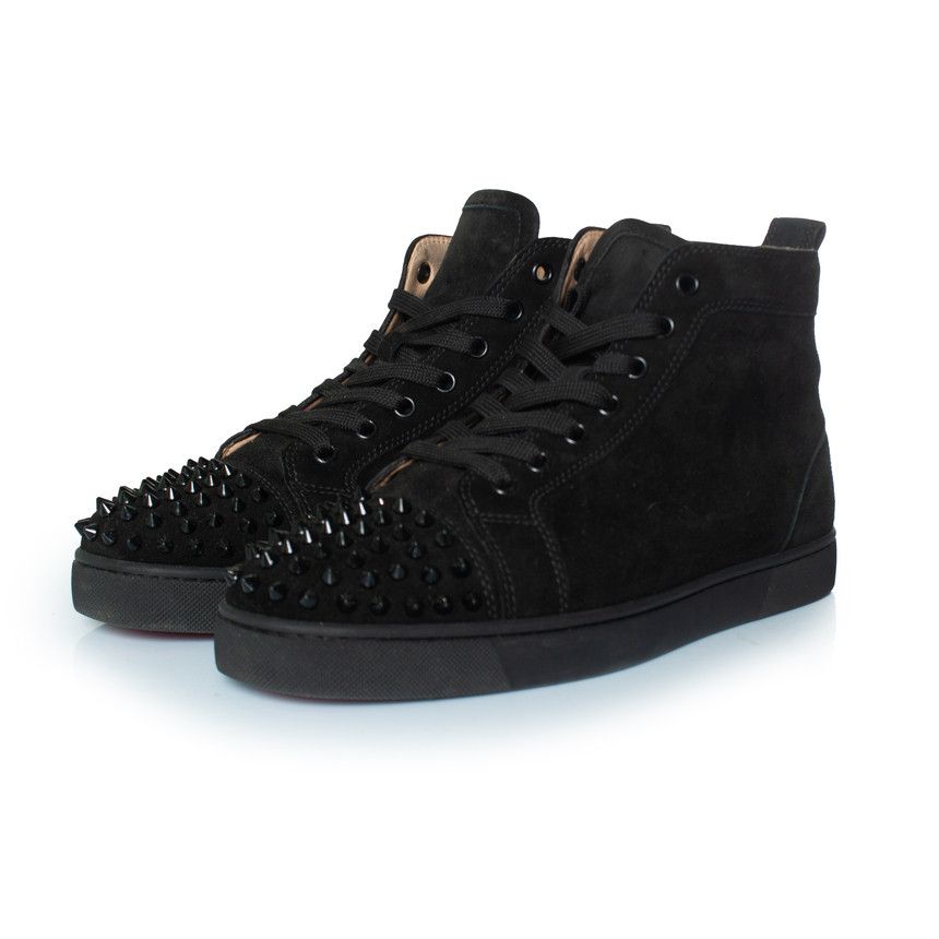 Christian Louboutin Christian Louboutin, high top trainers with spikes Size US 7.5 / EU 40-41 - 1 Thumbnail