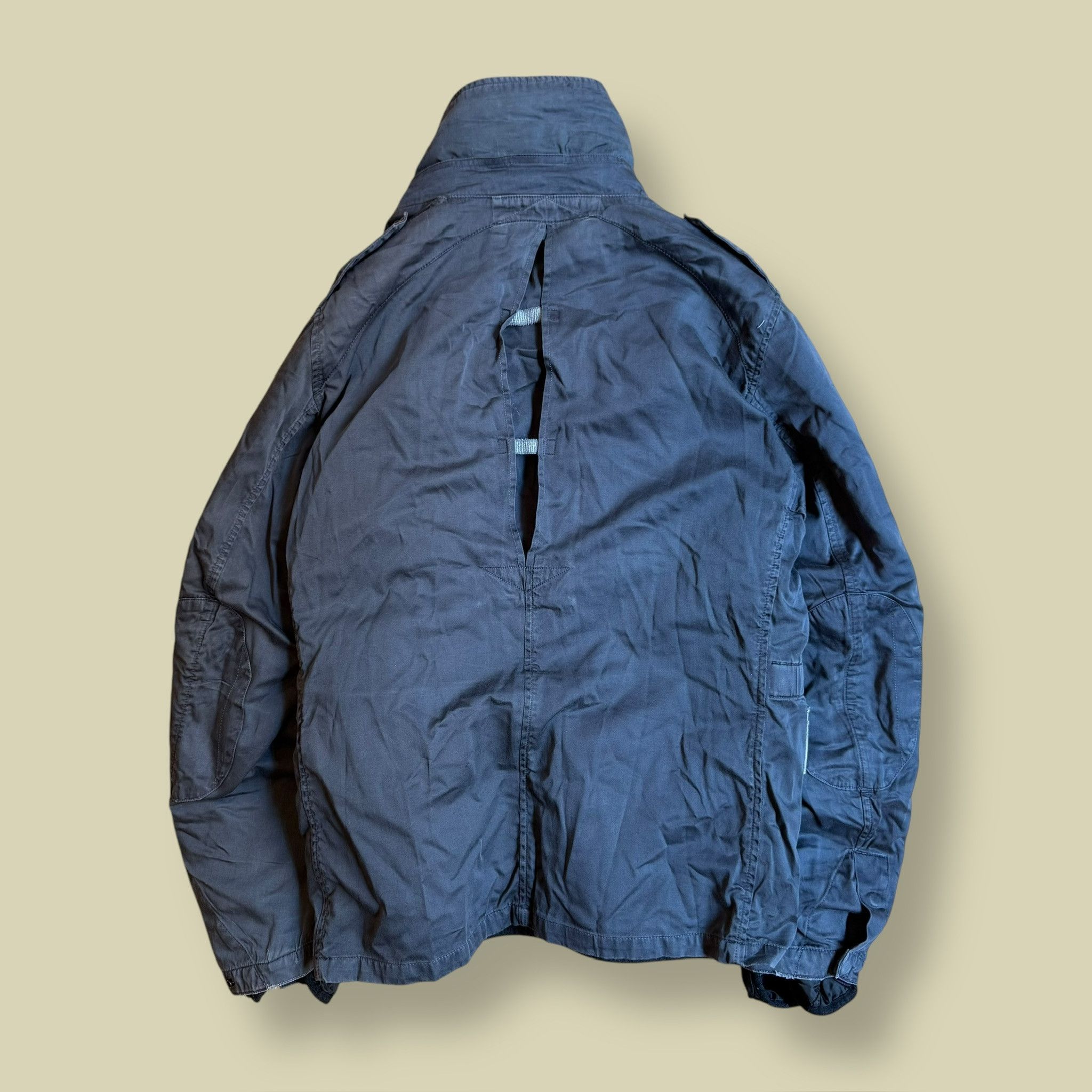 Stone Island Stone Island Blue Jacket with removable wool lining Size US XL / EU 56 / 4 - 4 Thumbnail