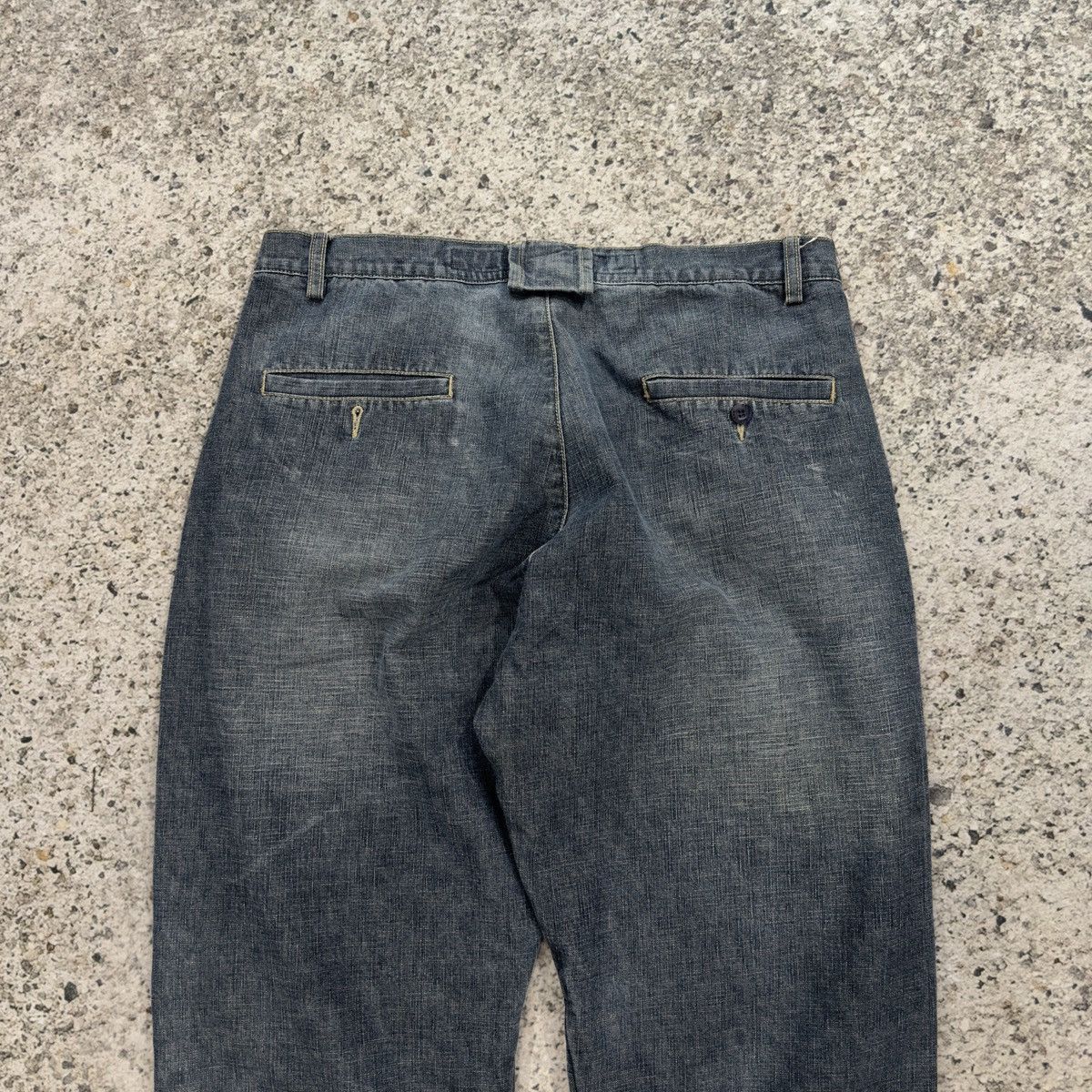 Marithe + Francois Girbaud 90s Y2K Marithe Francois Girbaud Cargo Jeans Skater Size US 34 / EU 50 - 13 Thumbnail