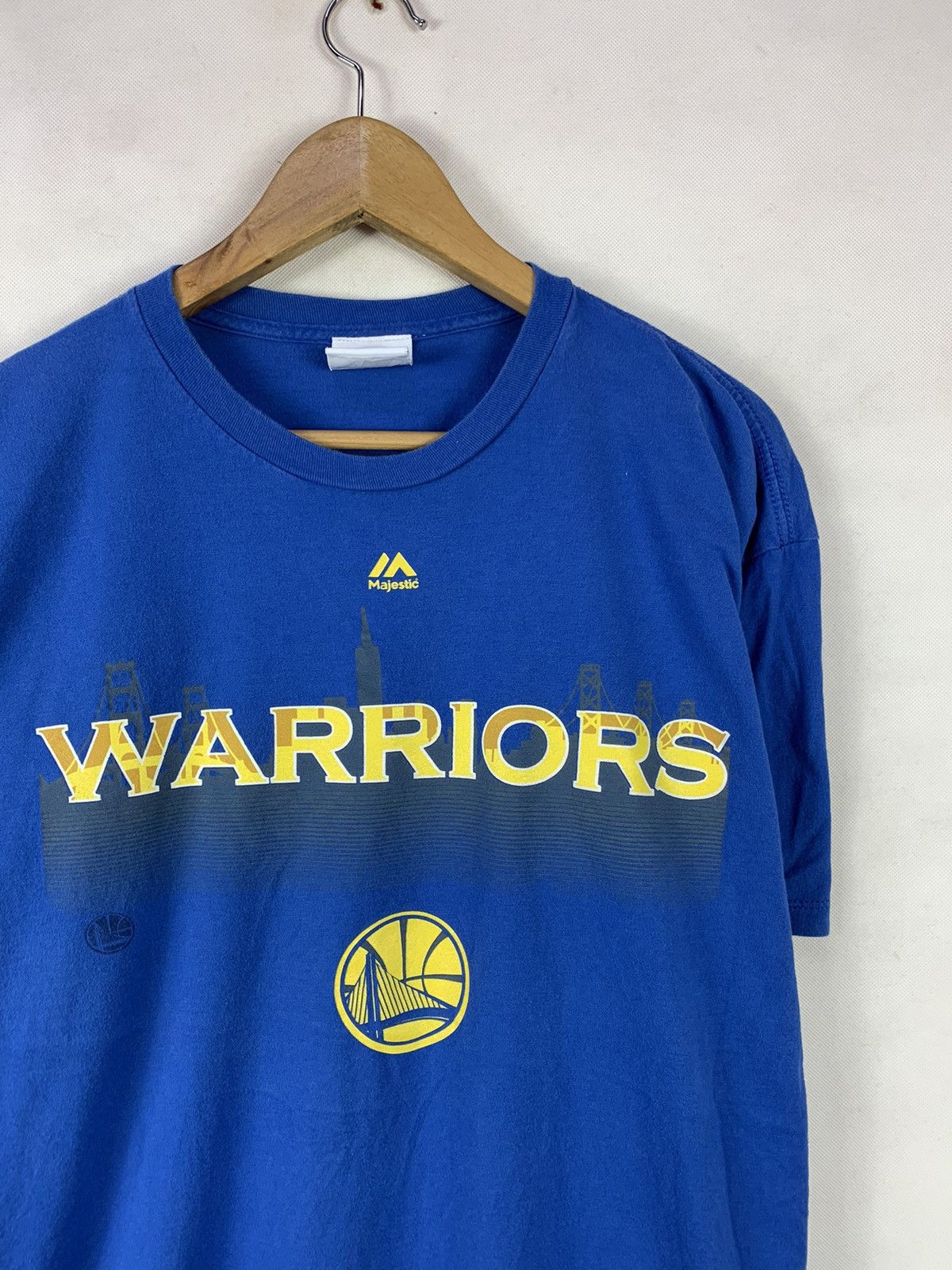Majestic Steals! Majestic Golden State Warriors NBA Tee Size US XL / EU 56 / 4 - 2 Thumbnail